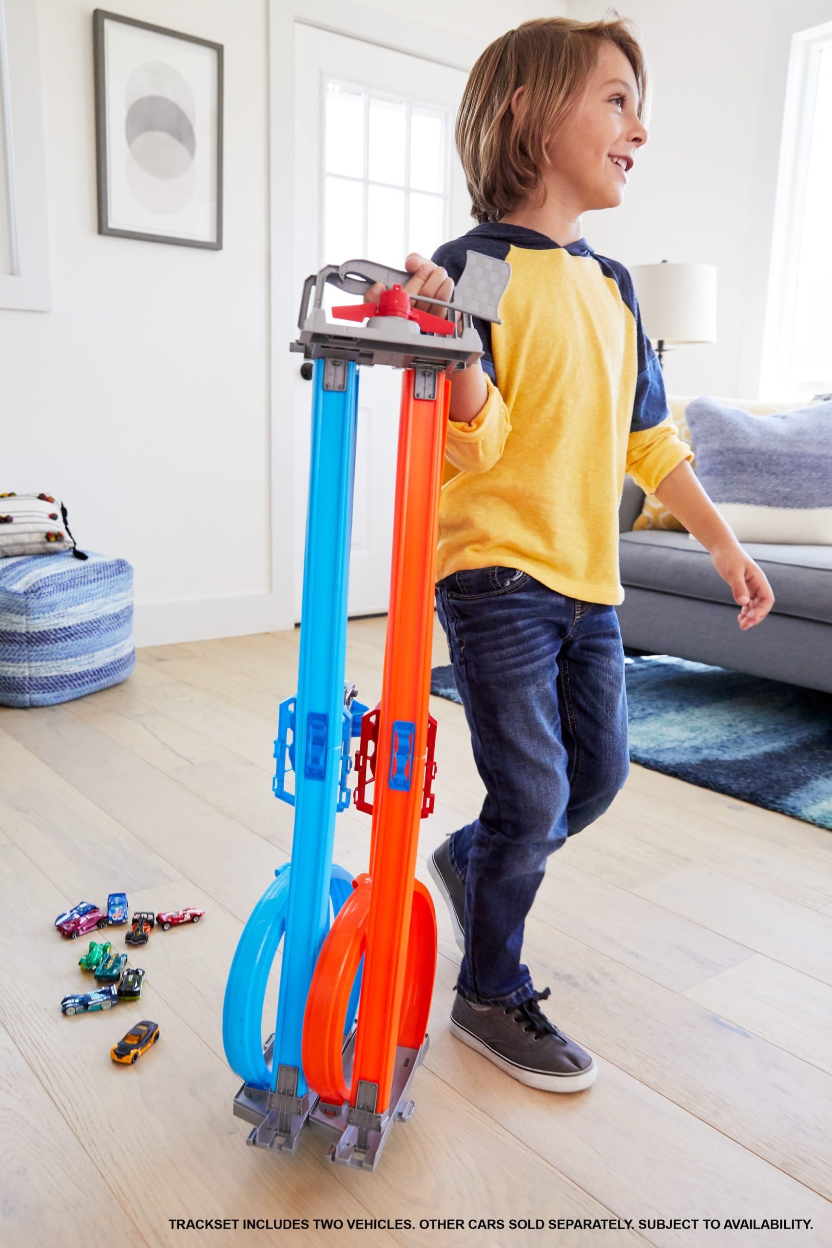 Hot Wheels Double Loop Dash. Track Set - Image 3