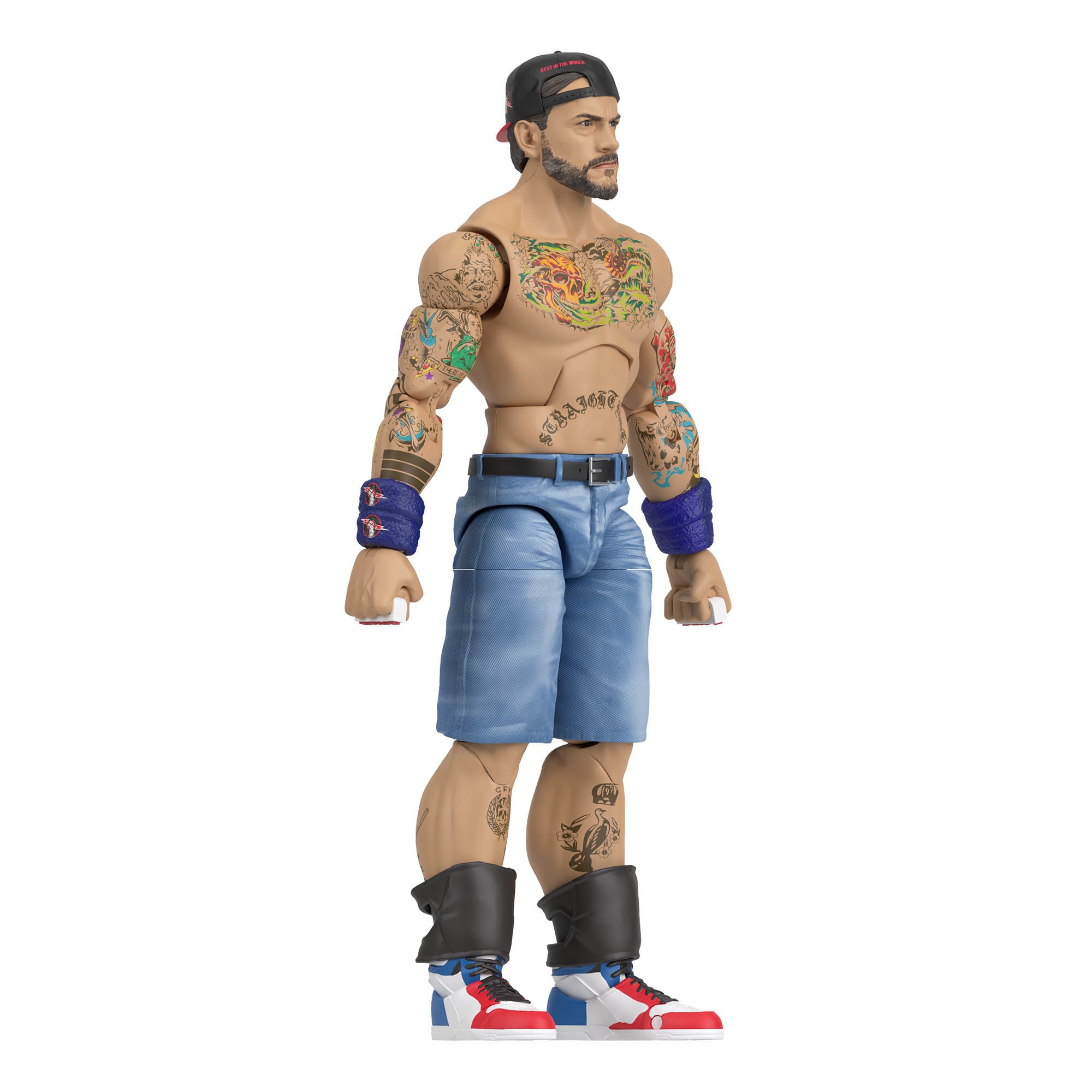 WWE Elite Collection CM Punk Punk Life Action Figure - Image 2