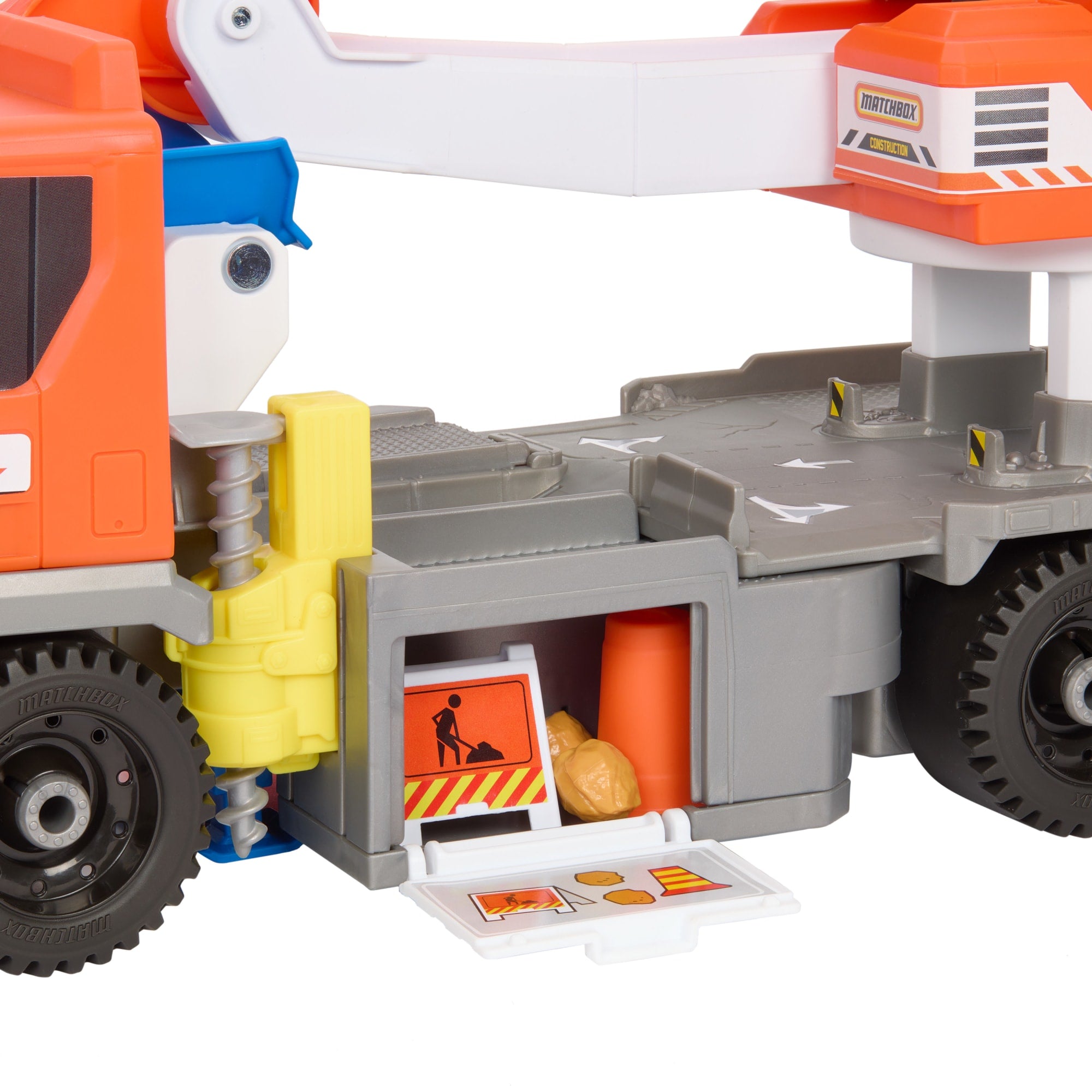 Matchbox-Action Drivers-Excavatrice Transformable-Camion de Chantier - Image 4