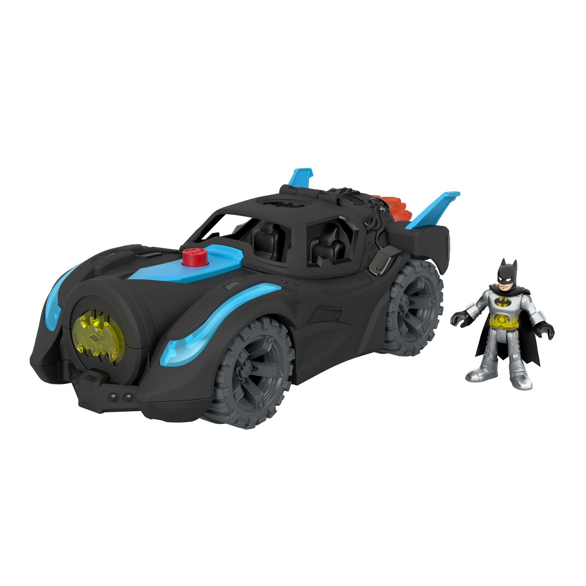 Imaginext DC Super Friends Vehículo de Juguete Batimóvil Luces y Sonido - Image 5