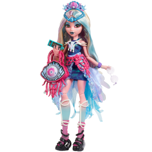 Monster High Monster Fest Lagoona Blue Fashion Doll With Festival Outfit. Band Poster And Accessories