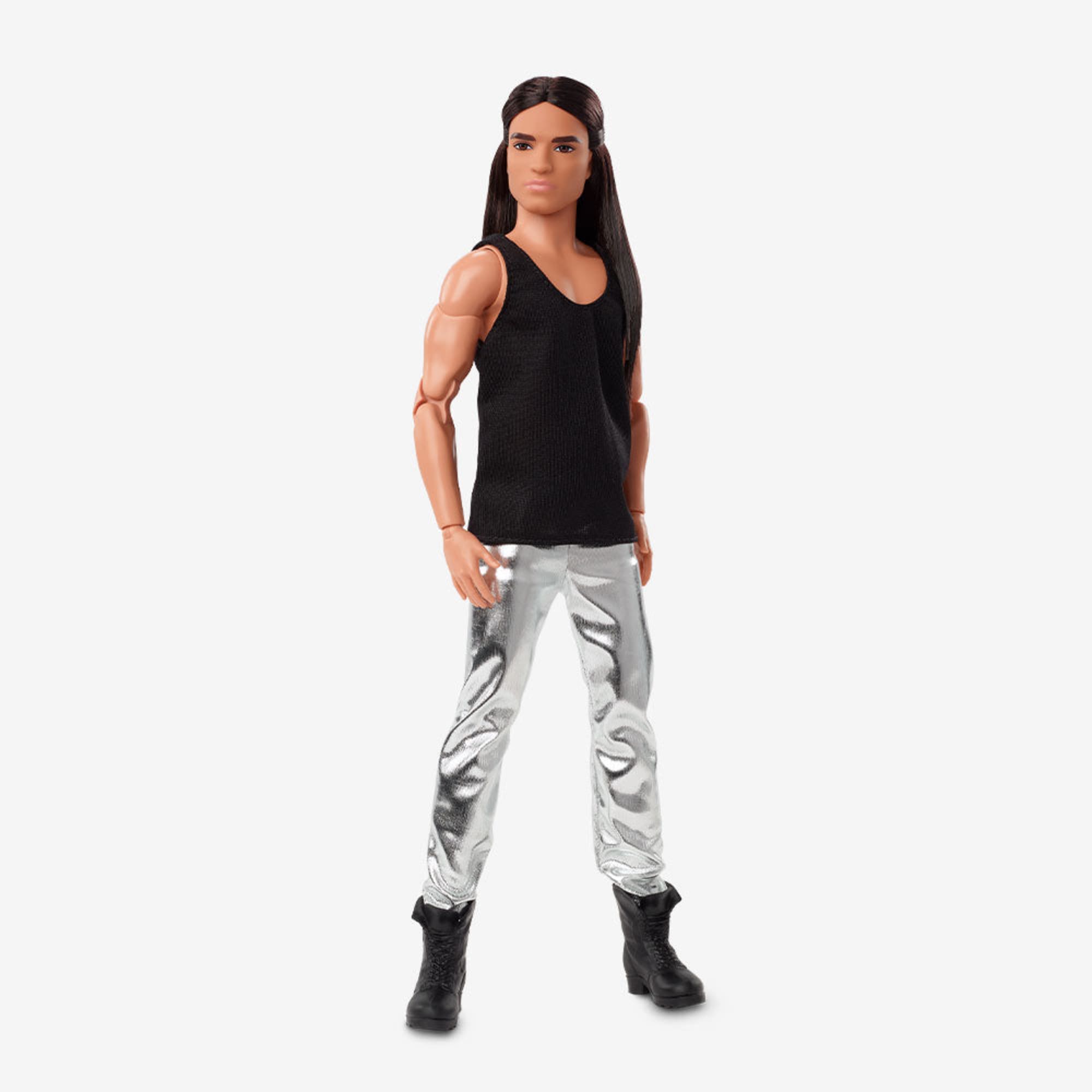Barbie Looks Doll (Ken Doll Long Brunette Hair) - Image 2