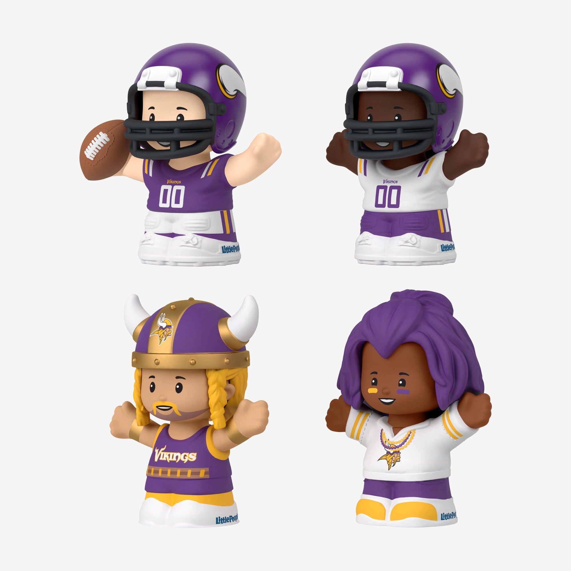 Little People Collector x NFL Minnesota Vikings Set - Image 5