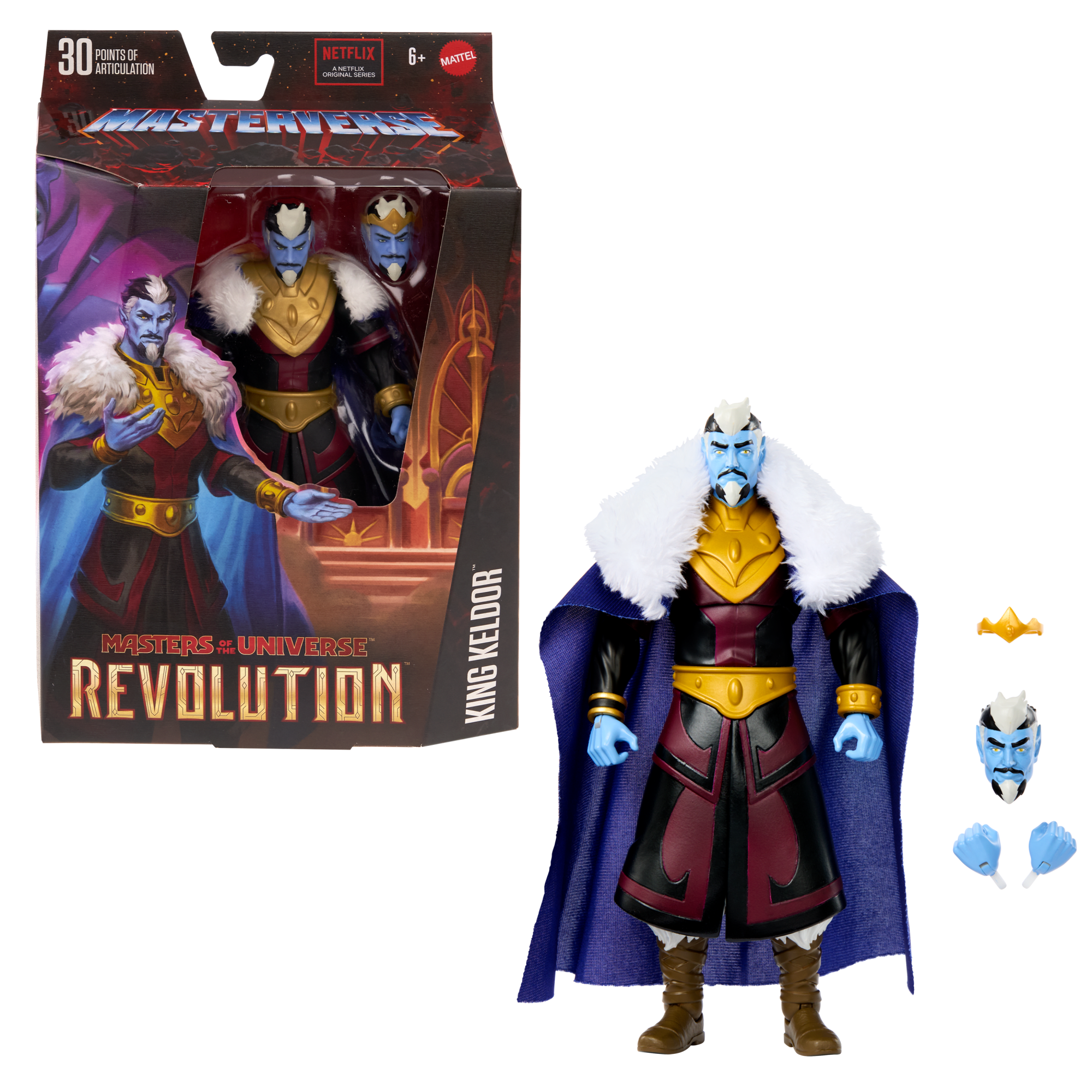 Masters of the Universe Masterverse King Keldor Action Figure - Image 2