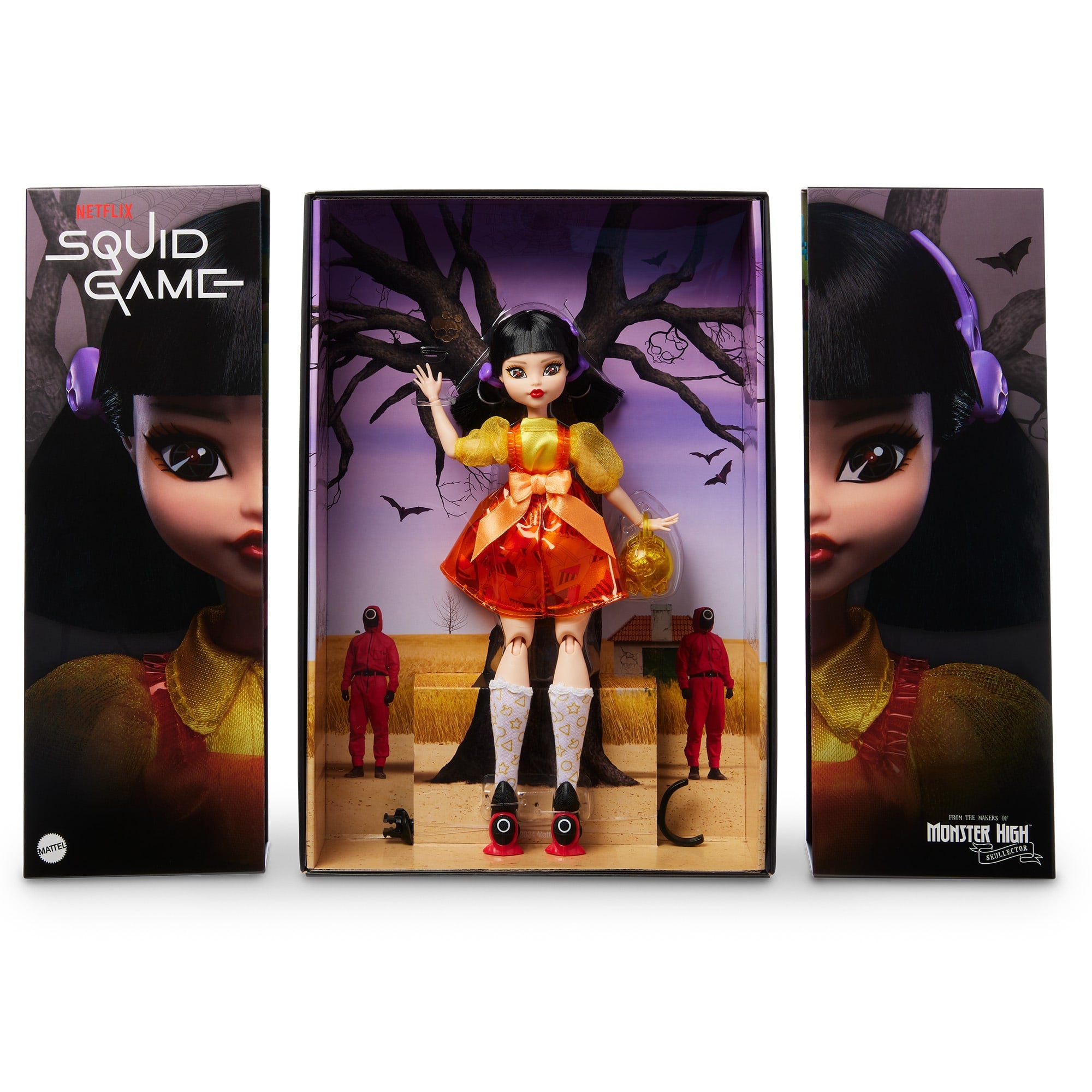 Monster High Skullector Squid Game Young-hee Doll - Image 9