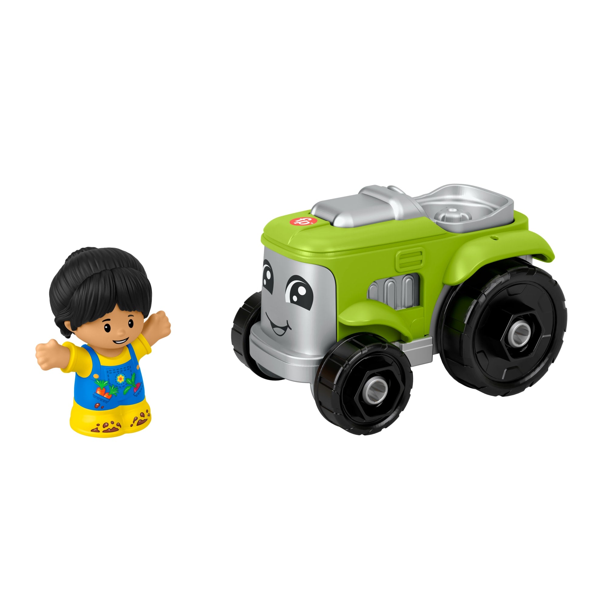 Fisher-Price Little People Tractor Farm Toy & Figure Set For Toddlers. 2 Pieces
