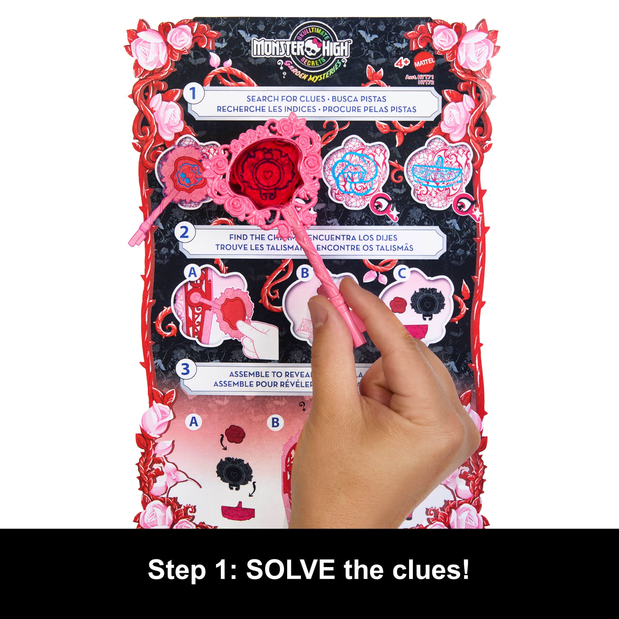 Monster High Skulltimate Secrets Garden Mysteries Playset. Draculaura Doll With 19+ Surprises - Image 3