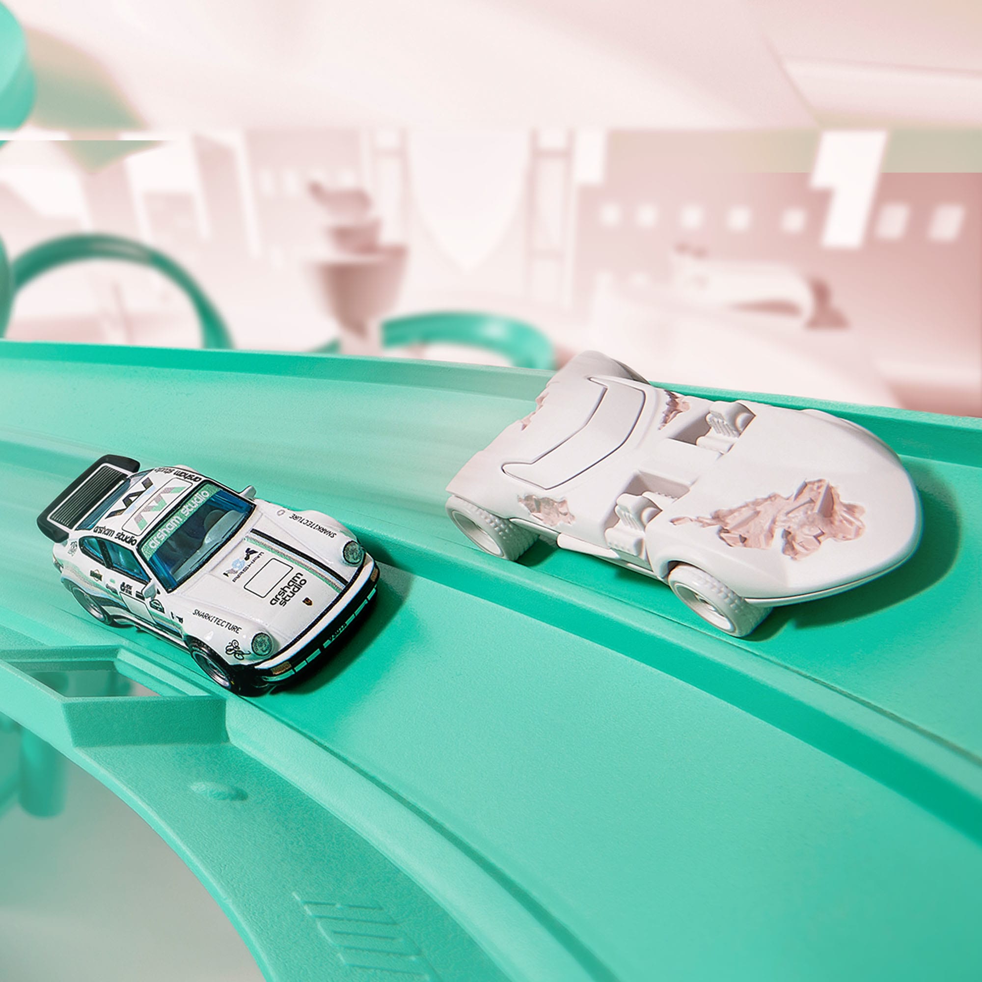 Hot Wheels x Daniel Arsham Complete Car and Rally Case Set - Image 7