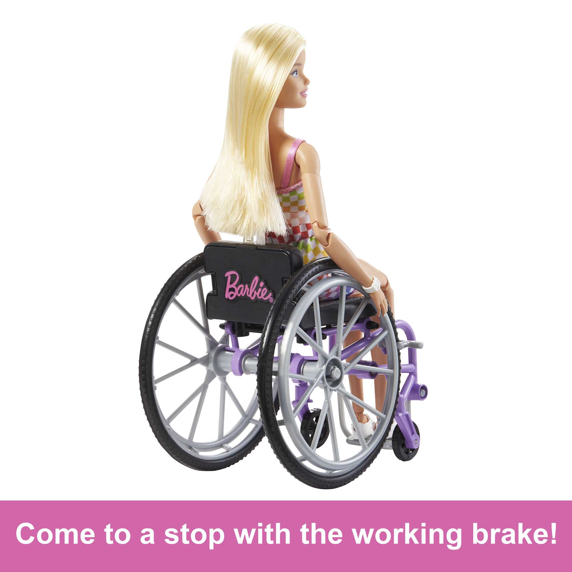 Barbie Doll With Wheelchair And Ramp. Blonde. Barbie Fashionistas - Image 3