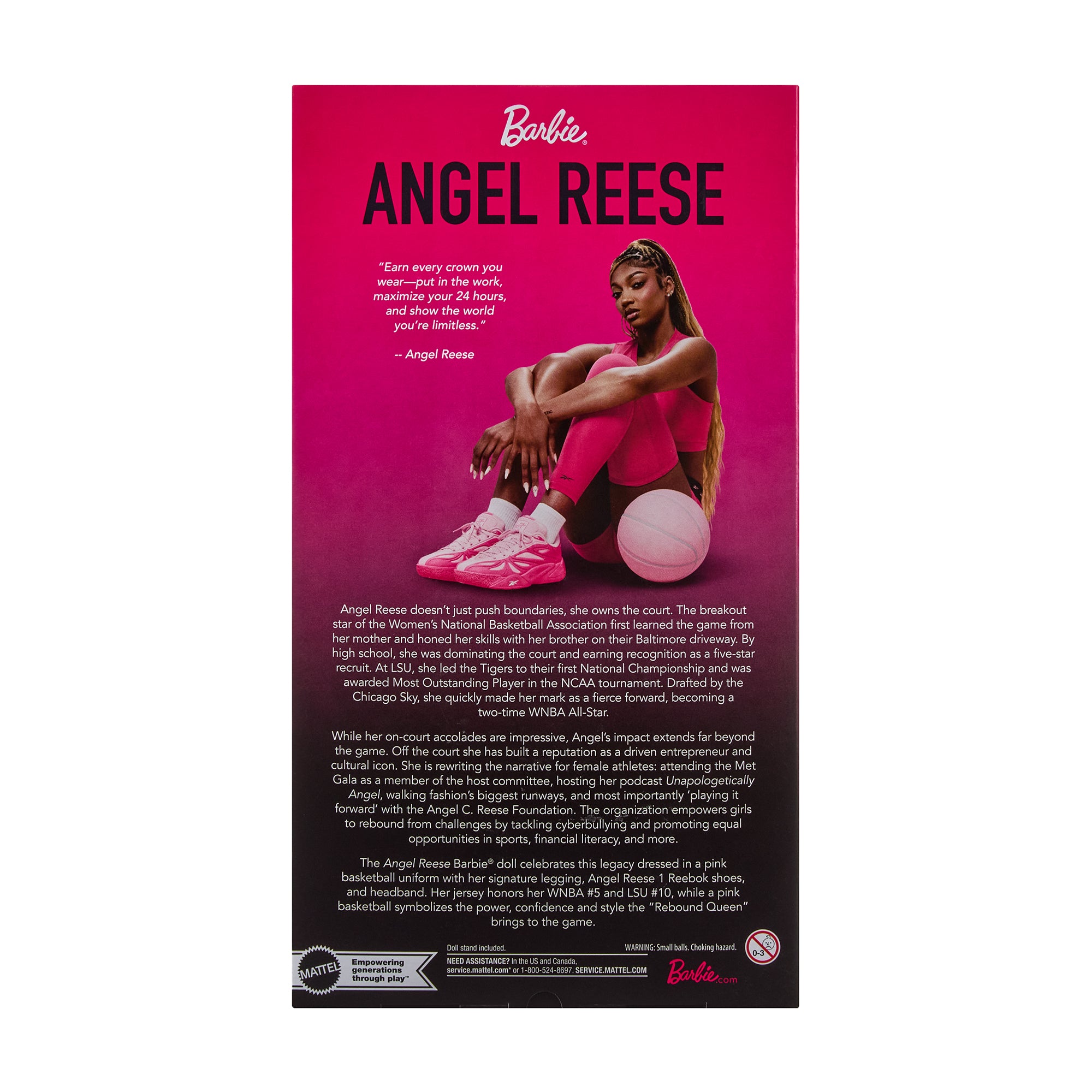 Barbie Signature Role Models Angel Reese Doll - Image 10