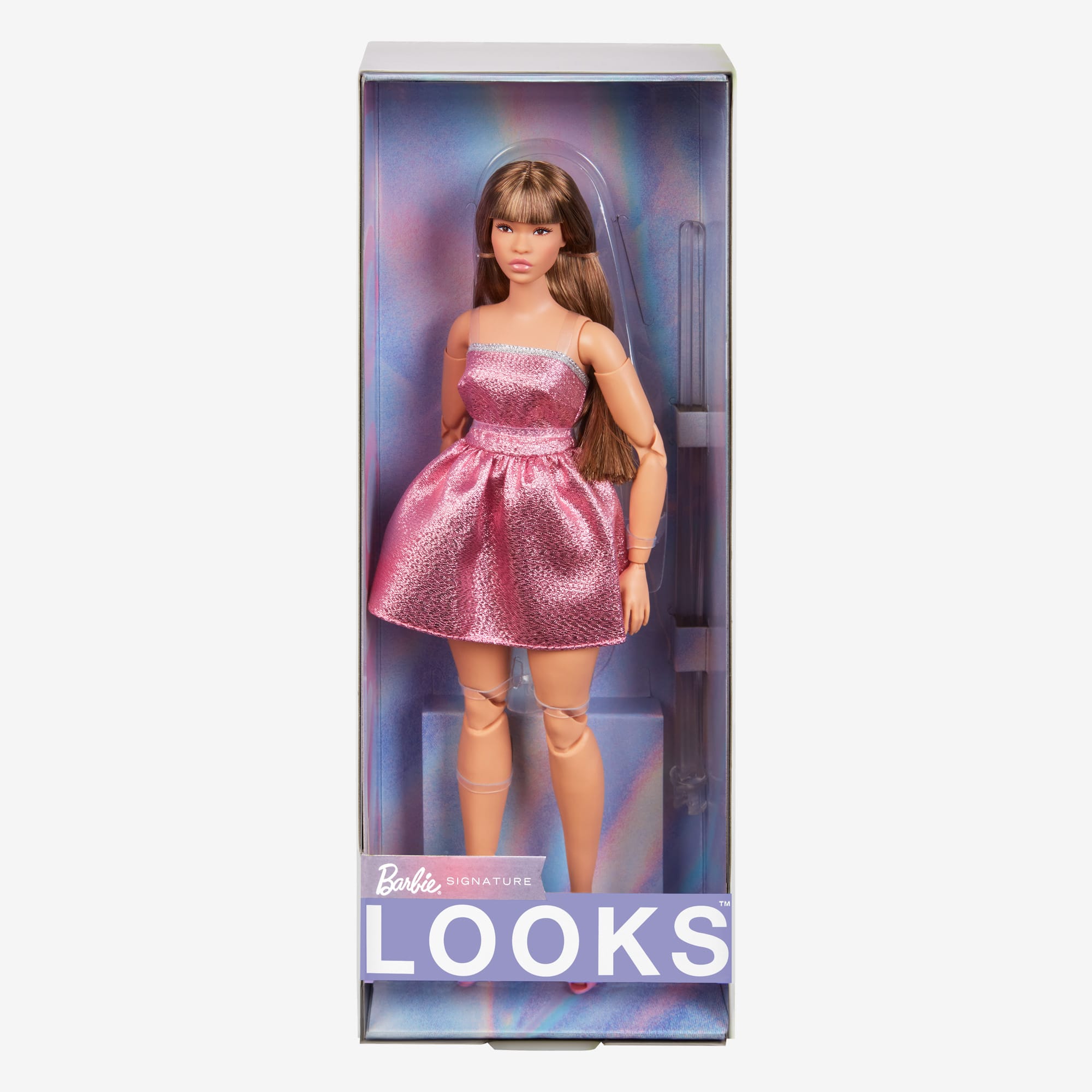 Barbie Looks Doll #24 (Curvy. Long Brown Hair) - Image 12