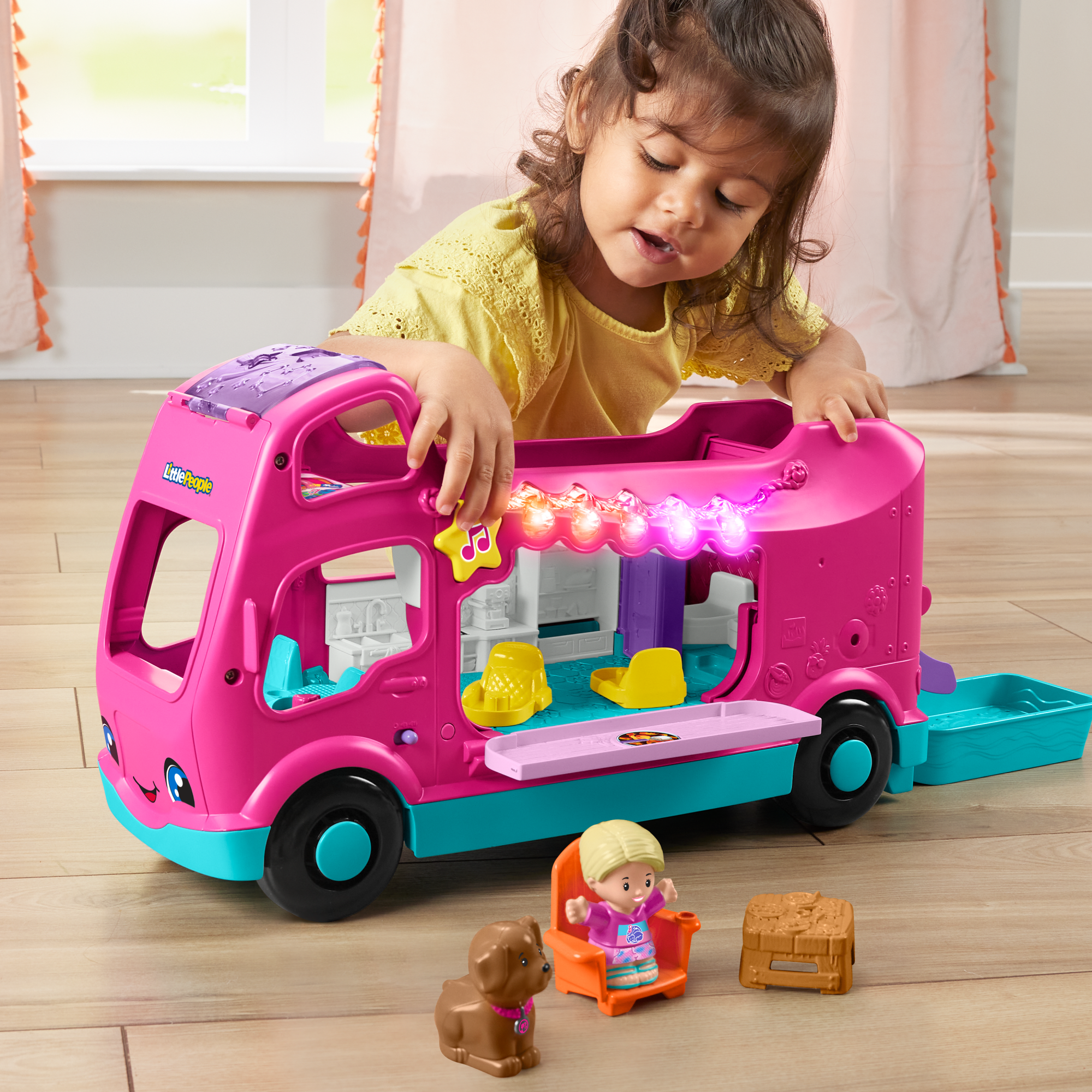 Fisher-Price Little People Barbie Petite Autocaravane de Rêve - Image 2