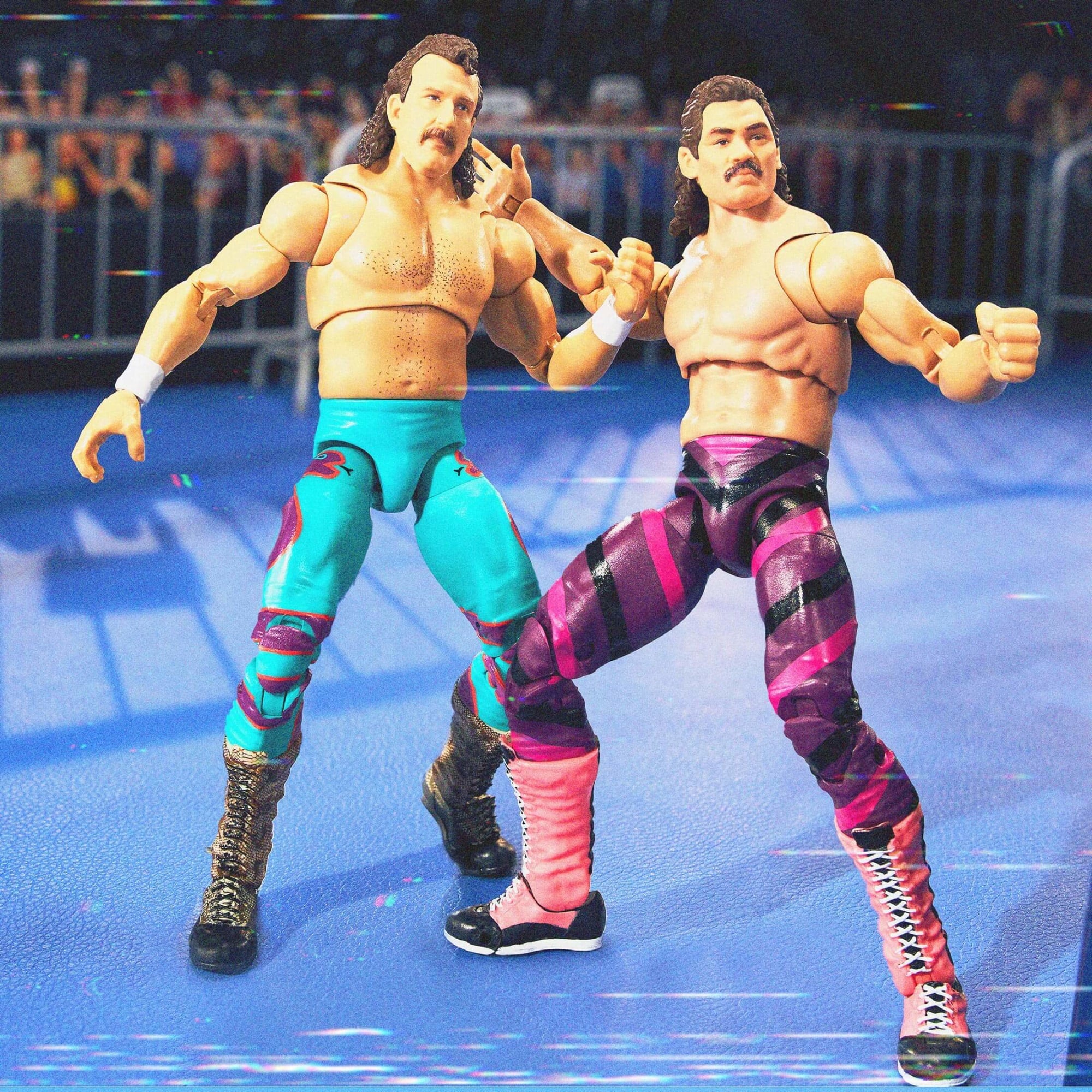 WWE Action Figure Ultimate Edition Coliseum Collection Jake The Snake Roberts & Ravishing Rick Rude 2-Pack - Image 8