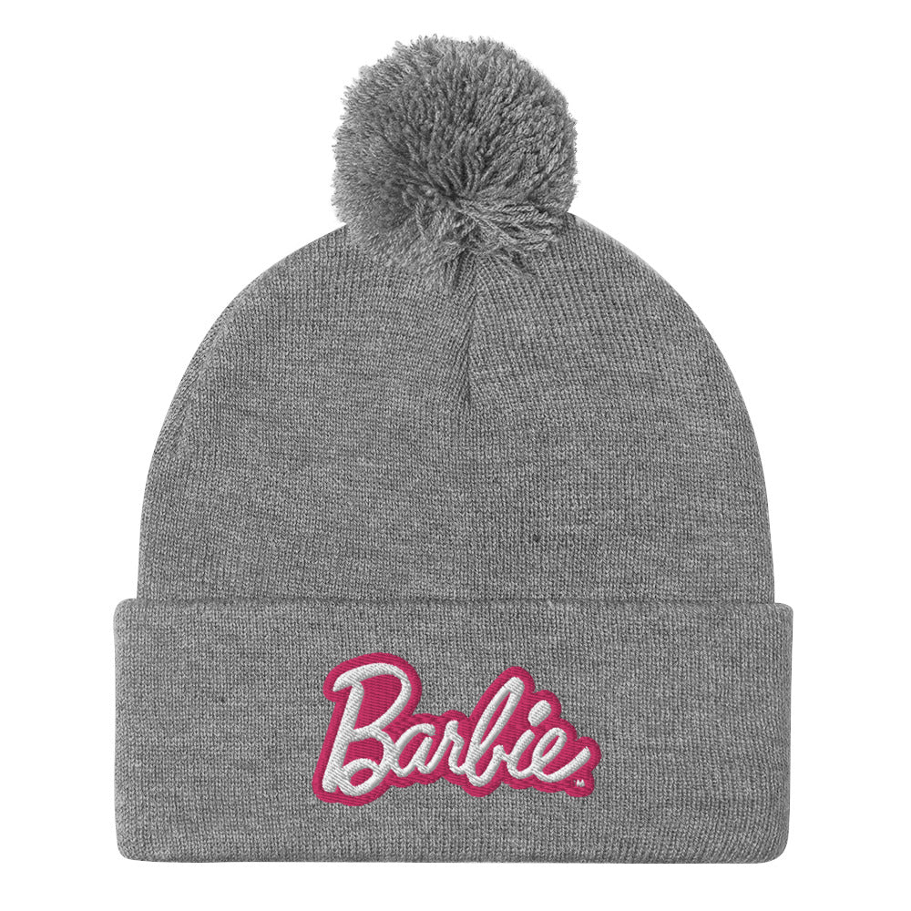 Barbie Logo Pom Pom Beanie - Image 2
