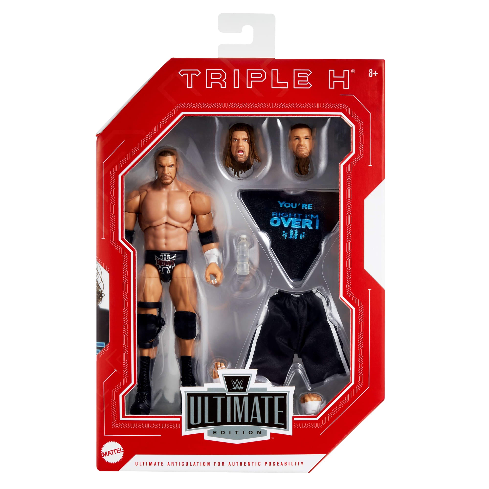 WWE Ultimate Edition Monday Night War Triple H Action Figure - Image 6