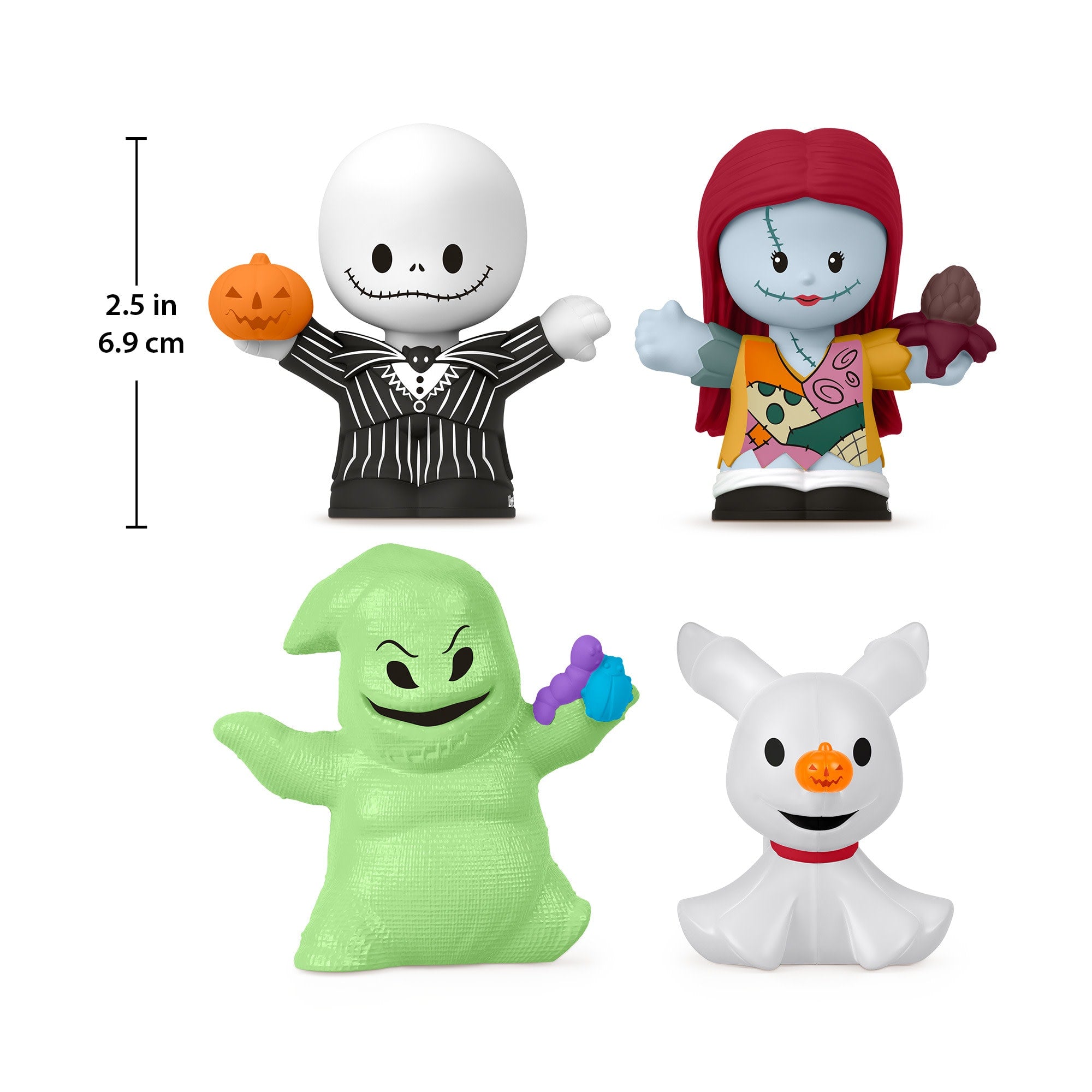 Little People Collector Disney Tim Burton's The Nightmare Before Christmas Set. 4 Figures - Image 3