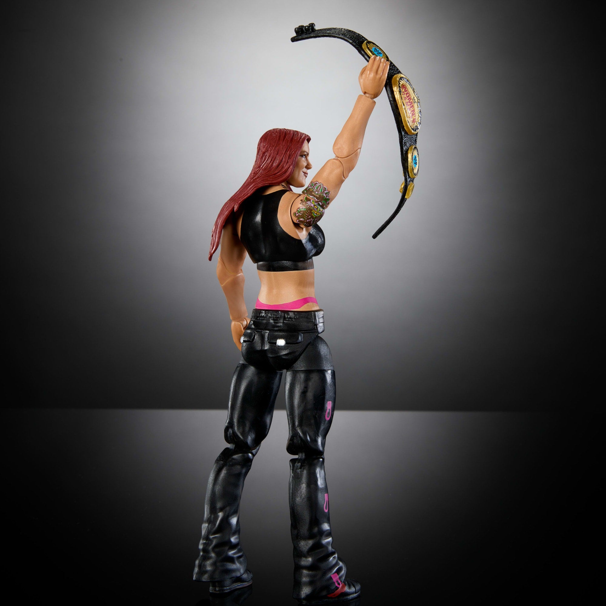 WWE Monday Night War Elite Collection Lita Action Figure & Dusty Rhodes Build-A-Figure Parts - Image 4