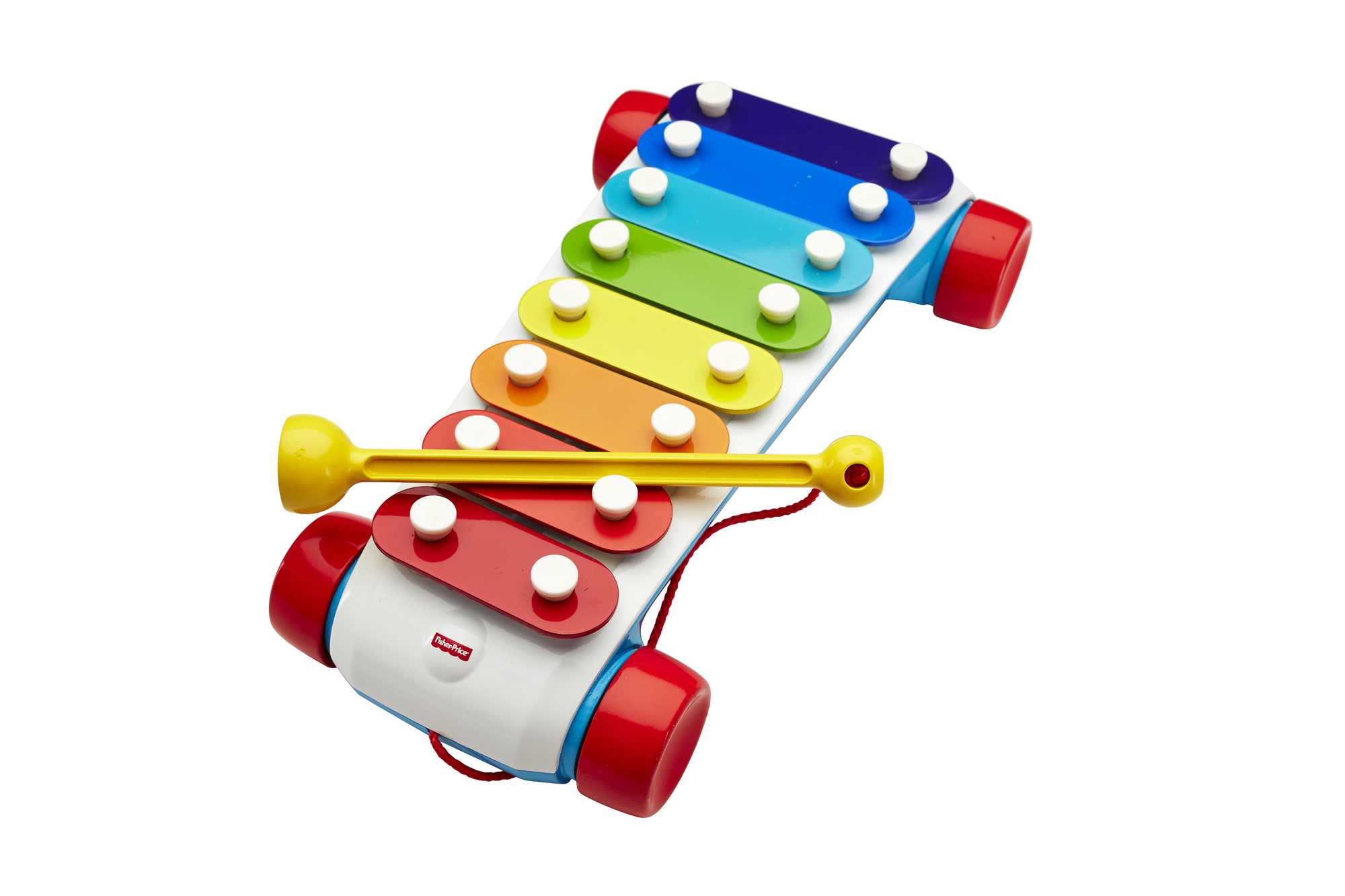 Fisher-Price Classic Xylophone Toddler Pretend Musical Instrument Pull Toy - Image 4
