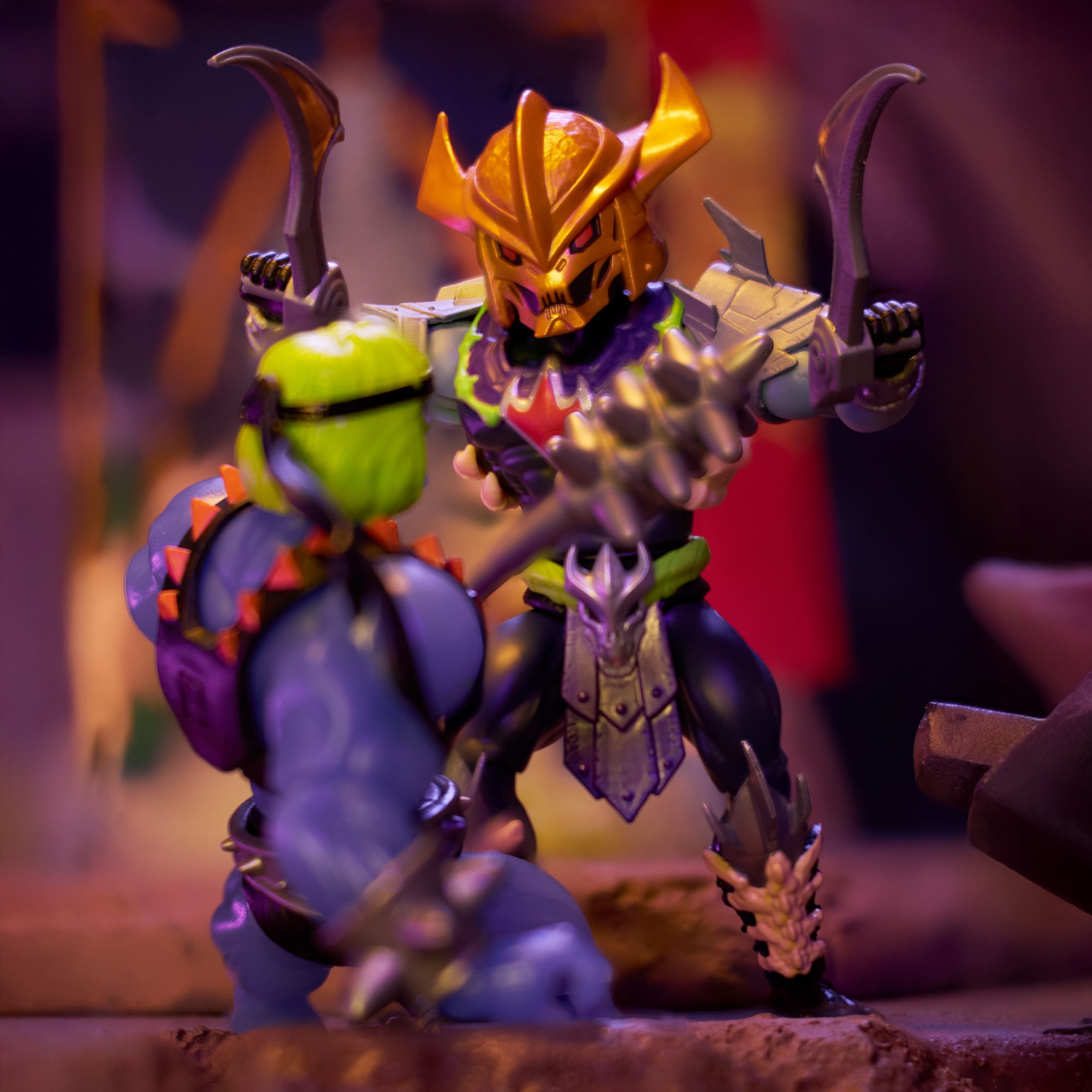 Turtles of Grayskull Skele-Shredder Action Figure - Image 5