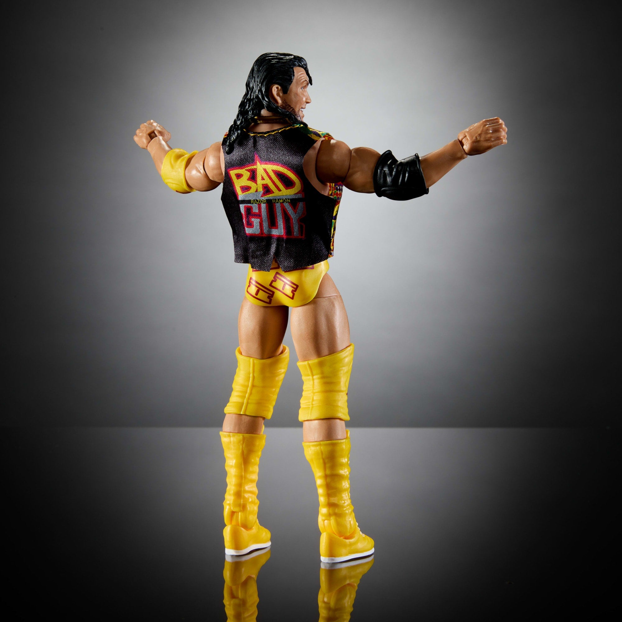 WWE Monday Night War Elite Collection Razor Ramon Action Figure & Dusty Rhodes Build-A-Figure Parts - Image 3