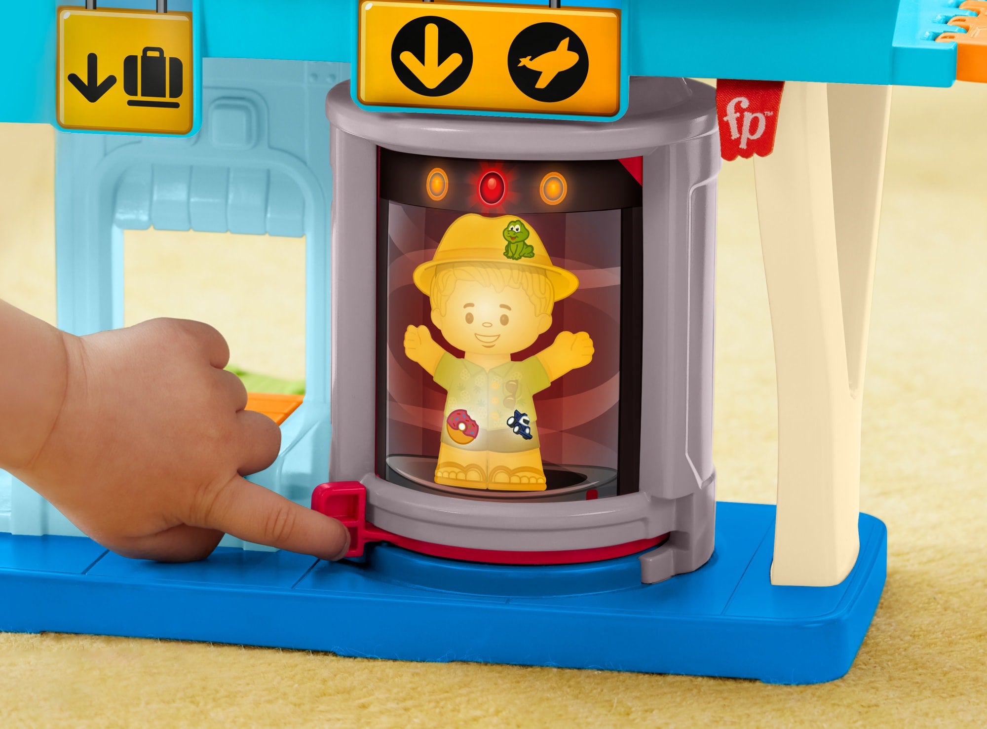 Fisher-Price Little People L'Aéroport des Aventures Quotidiennes - Image 2
