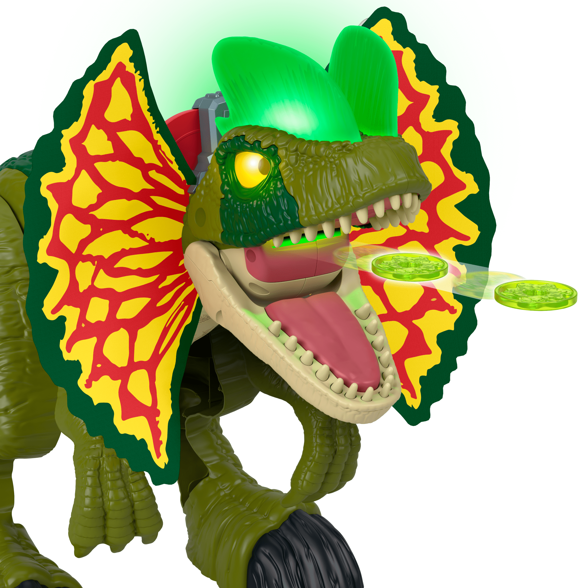 Imaginext Jurassic World Dinossauro de Brinquedo Dilophosaurus - Image 5
