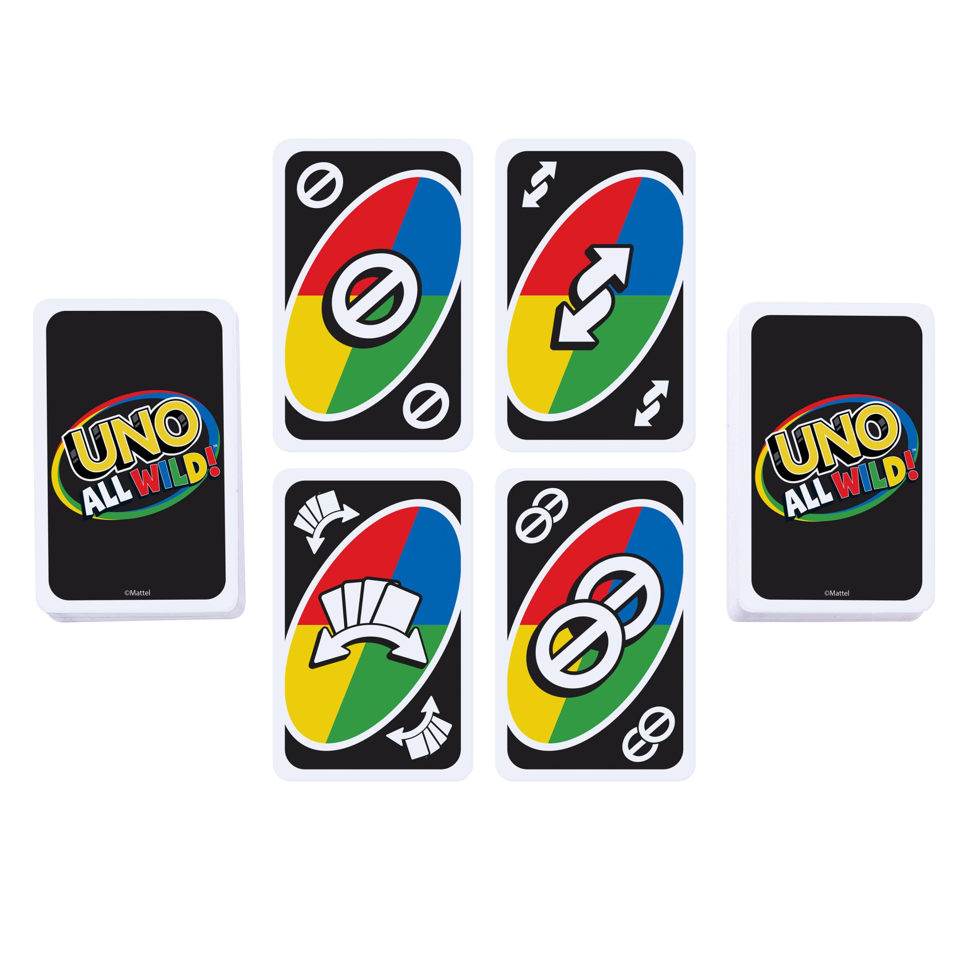UNO All Wild Card Game For Family Night. No Matching Colors Or Numbers Because All Cards Are Wild - Image 5
