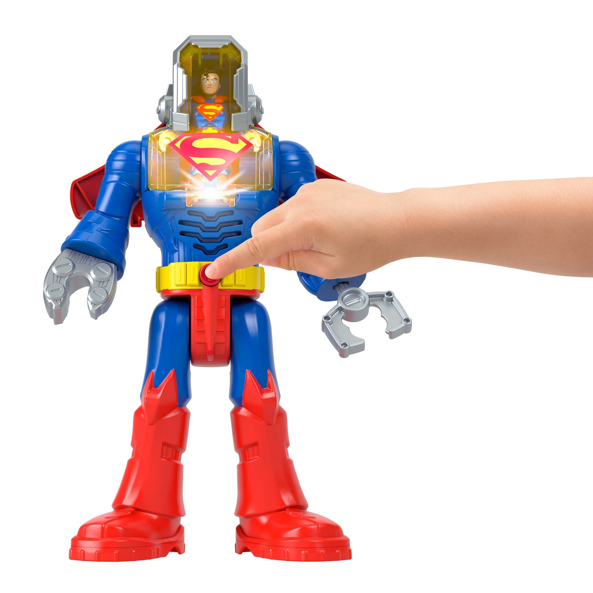 Imaginext DC Super Friends Figura de Acción Superman Insider - Image 2