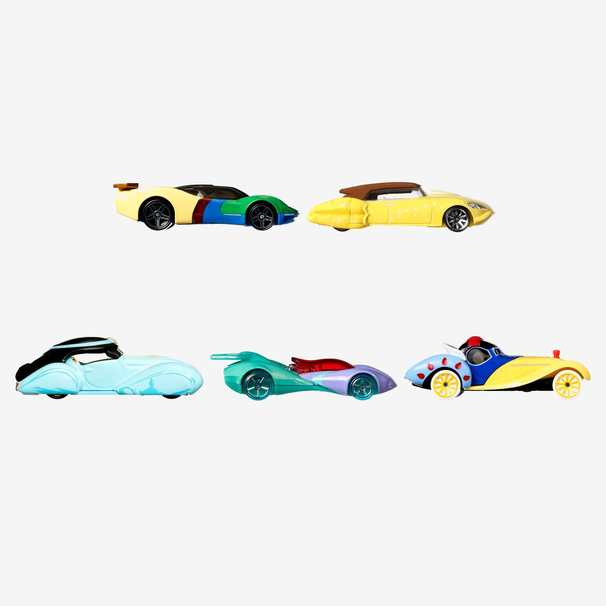 Hot Wheels Disney Princess Character Cars 5-Pack - Image 5