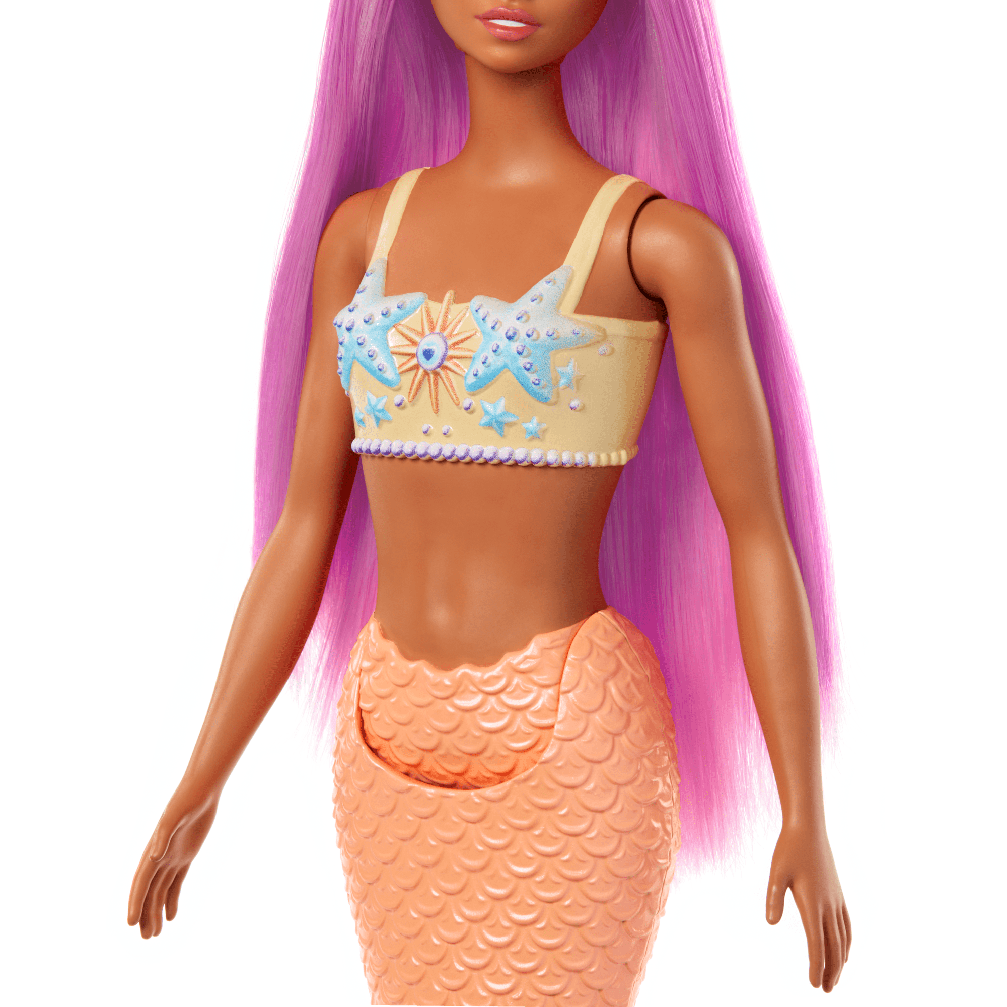 Barbie Fantasía Muñeca Sirena Cabello Morado - Image 4