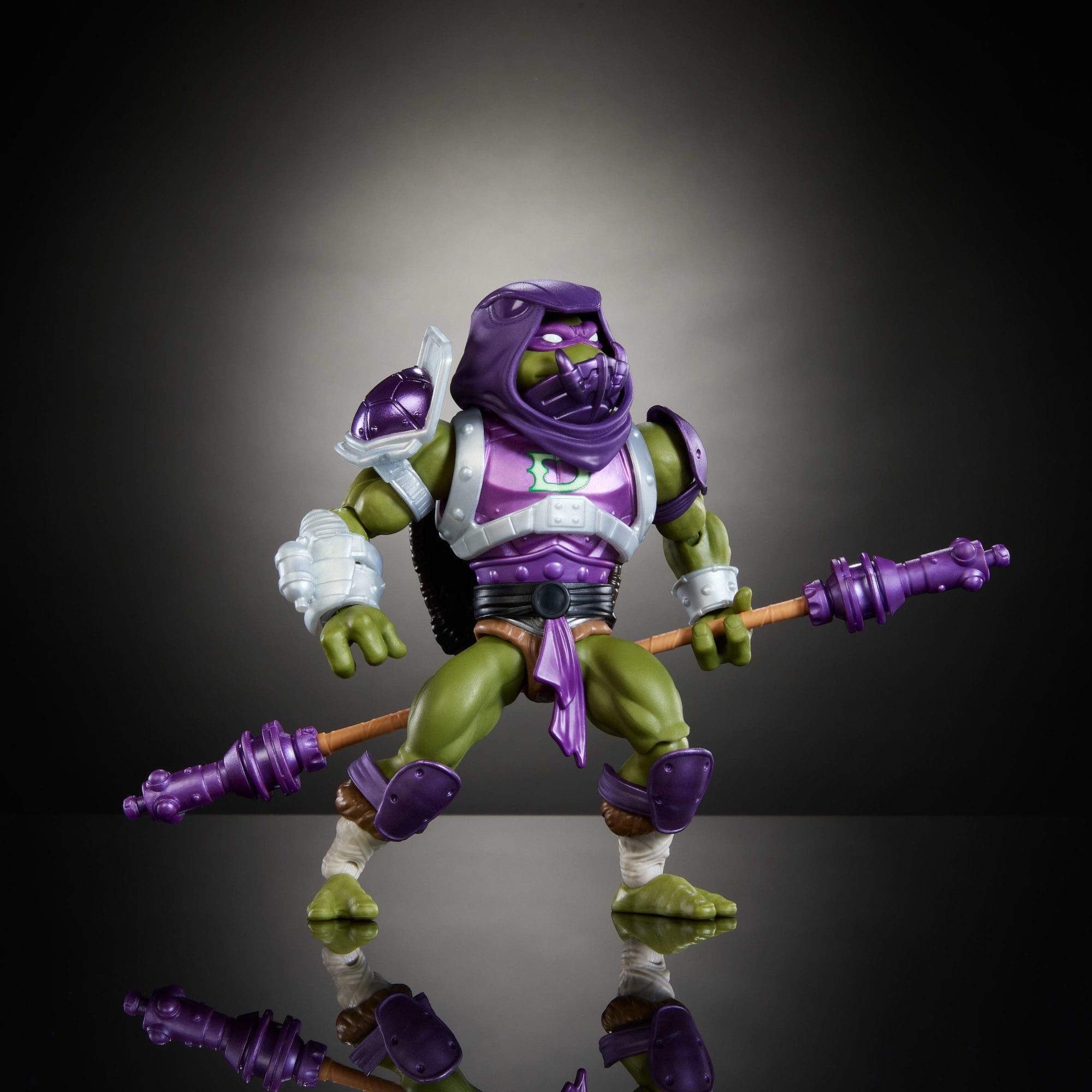 Masters of the Universe Tartarugas of Grayskull Figura de Ação Donatello de 5.5 pulgadas - Image 3