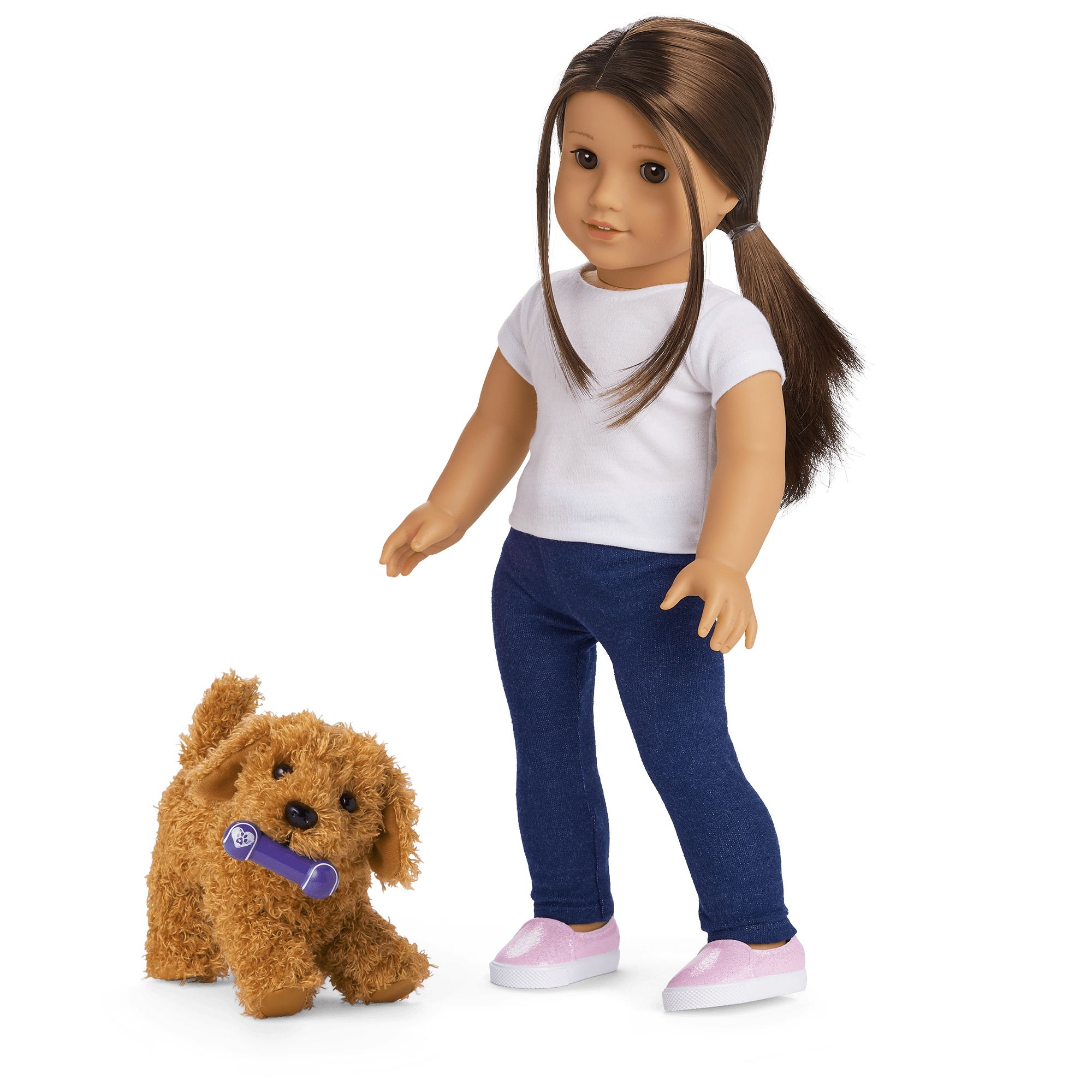 Daffodil Doodle™ Dog for 18-inch Dolls & Fancy Pet Fashion Accessories - Image 5