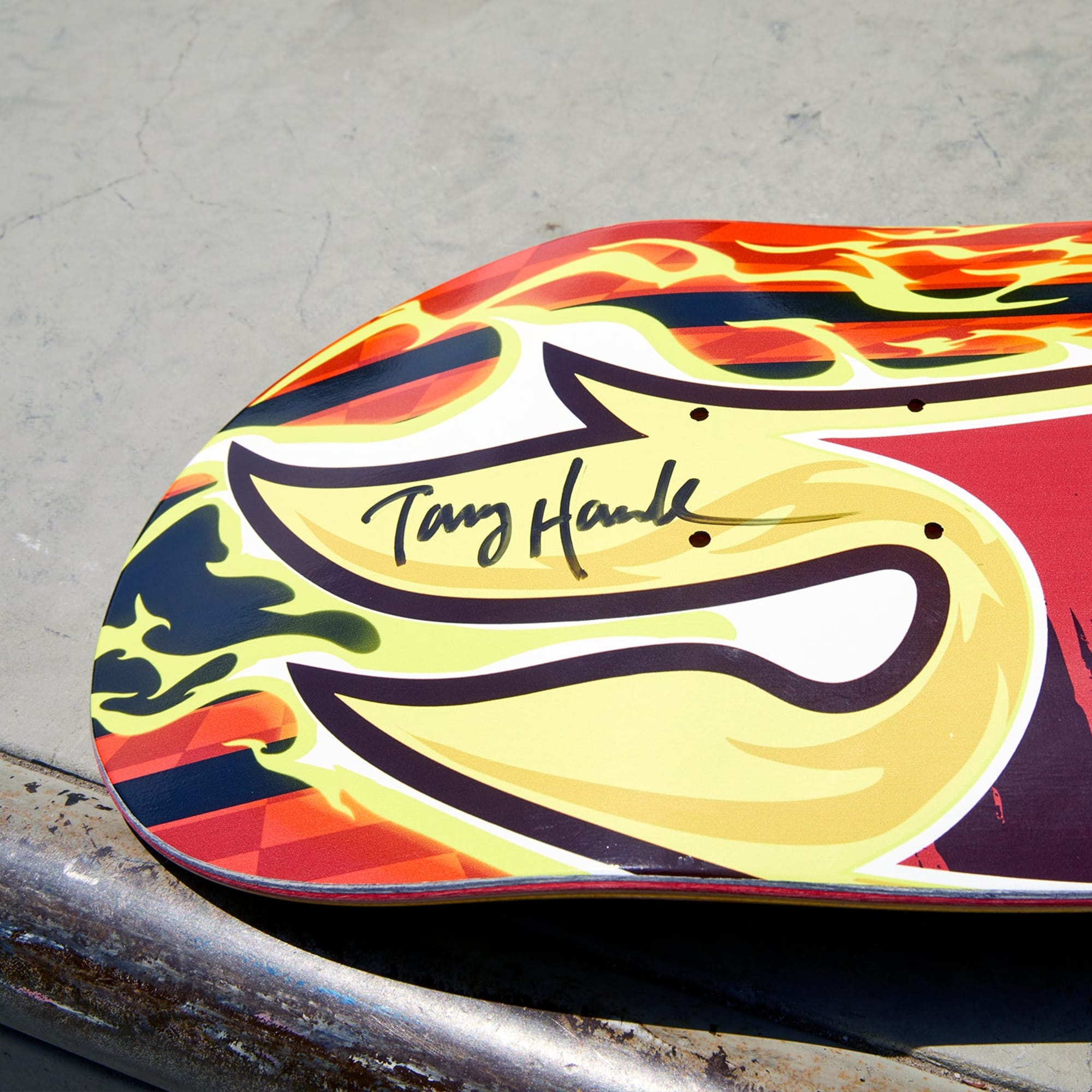 Tony Hawk x Hot Wheels Skate. Wildfire Deck & Fingerboard - Image 5