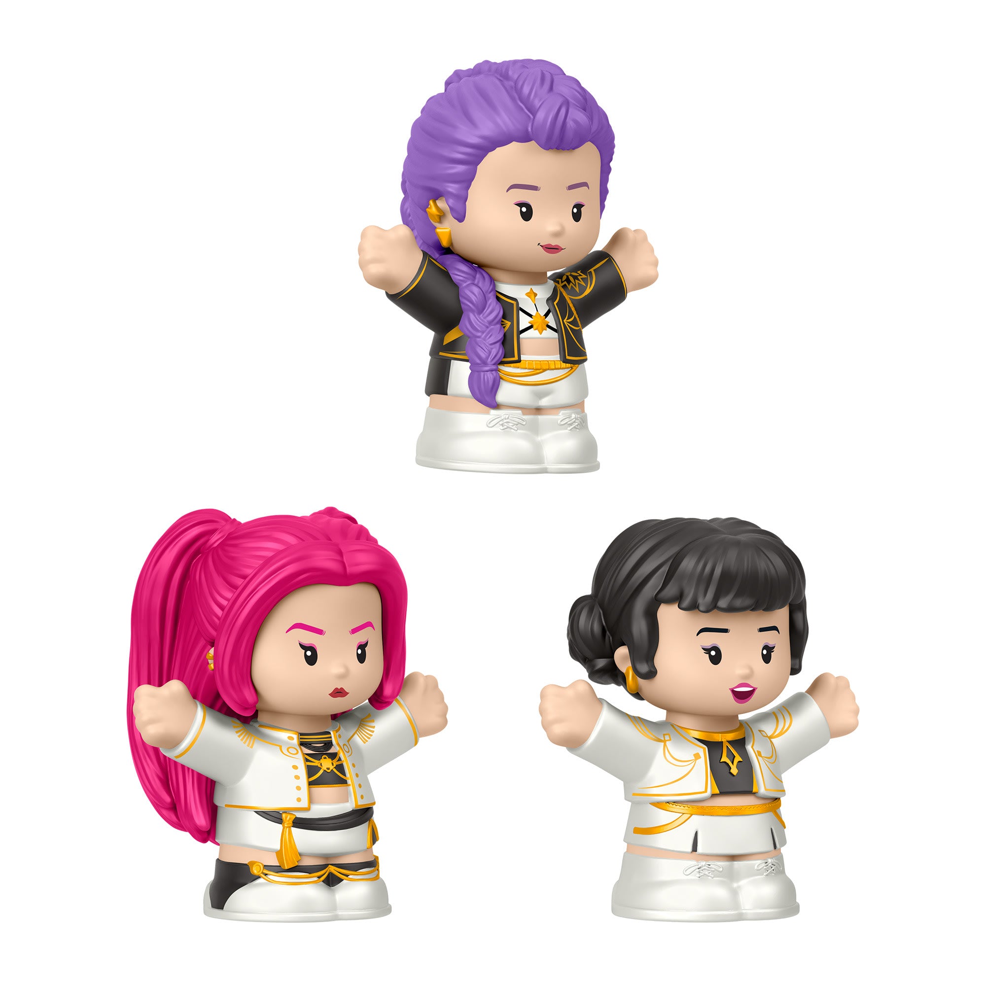 Little People Collector KPop Demon Hunters HUNTR/X Figure Set - Image 2
