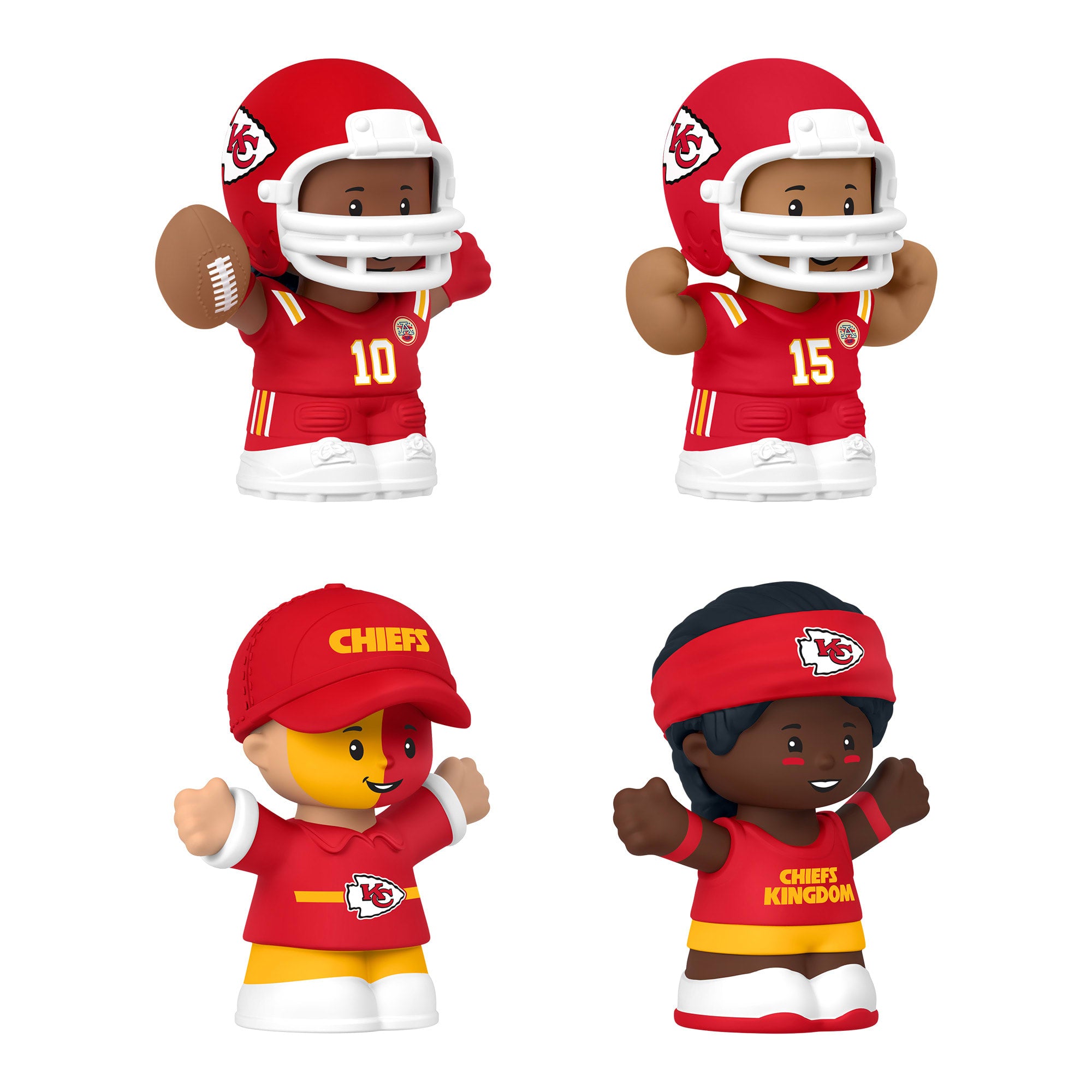 Little People Collector Kansas City Chiefs Alternate Jersey Figure Set - Image 3