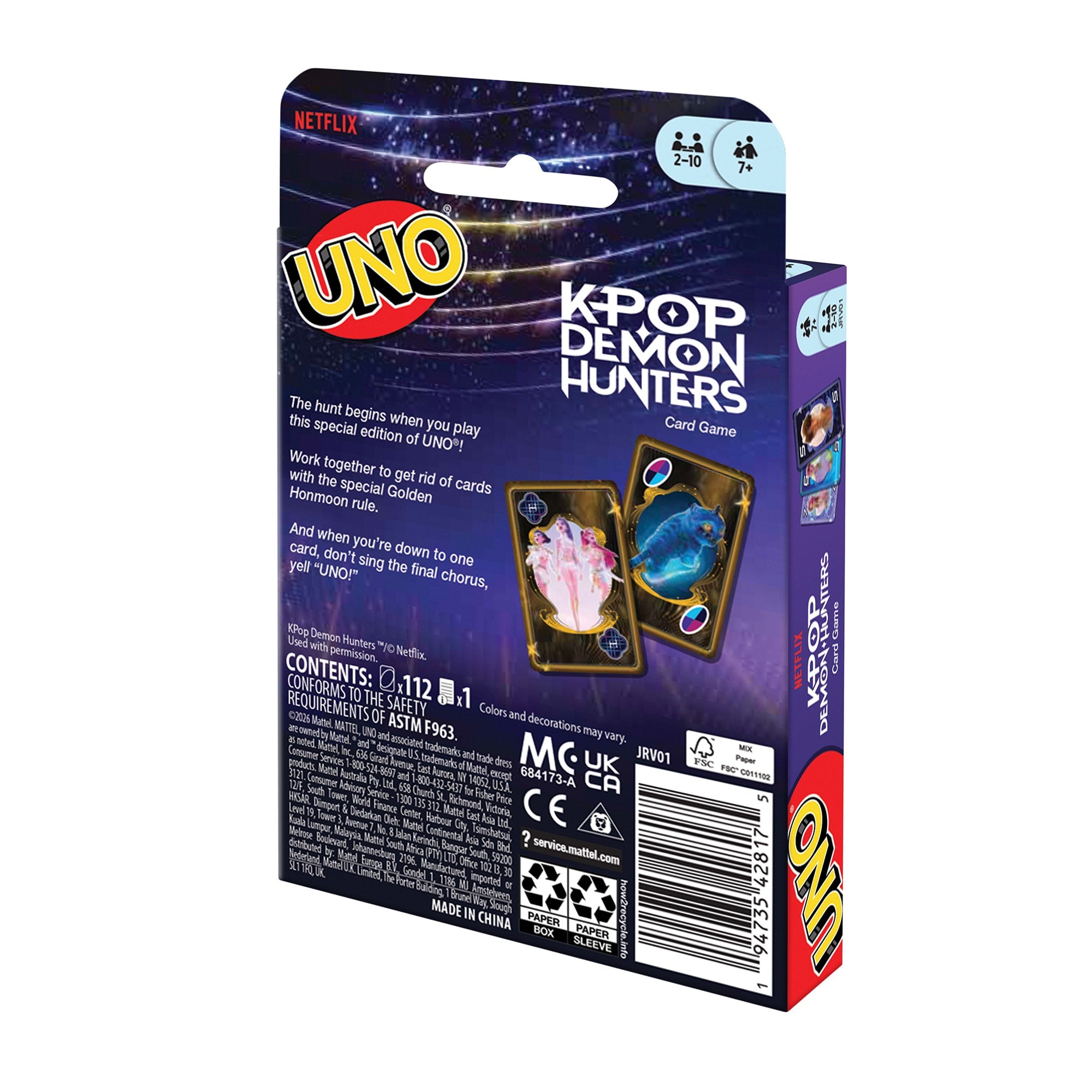 UNO KPop Demon Hunters Deck - Image 9
