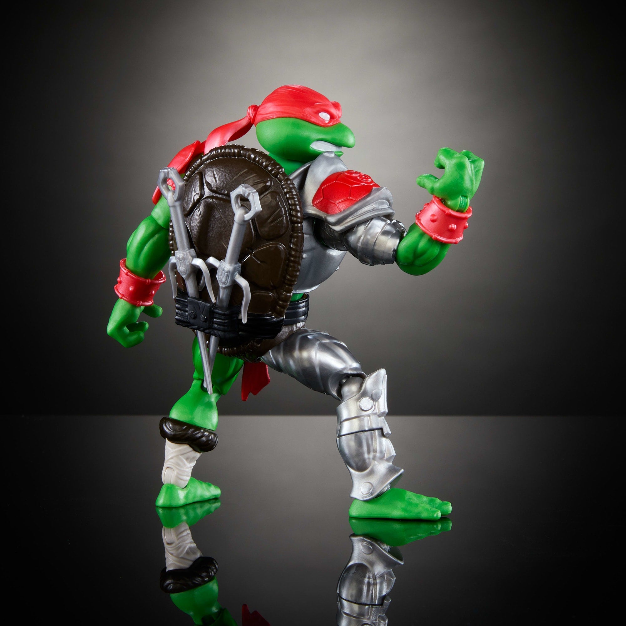 Masters of the Universe Turtles of Grayskull Figura de Acción Raphael de 5.5 pulgadas - Image 6