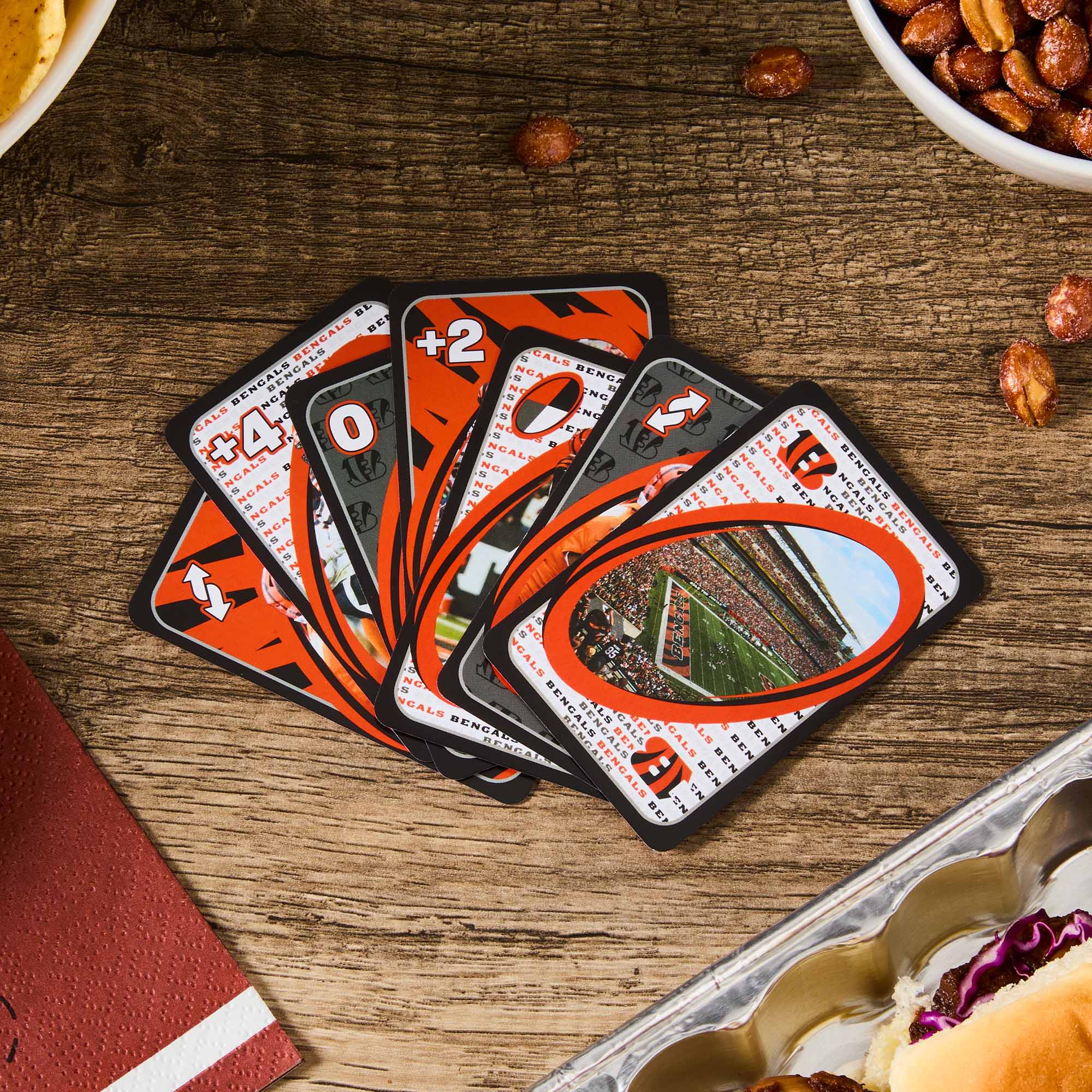 UNO Fandom NFL Cincinnati Bengals Game Deck - Image 4