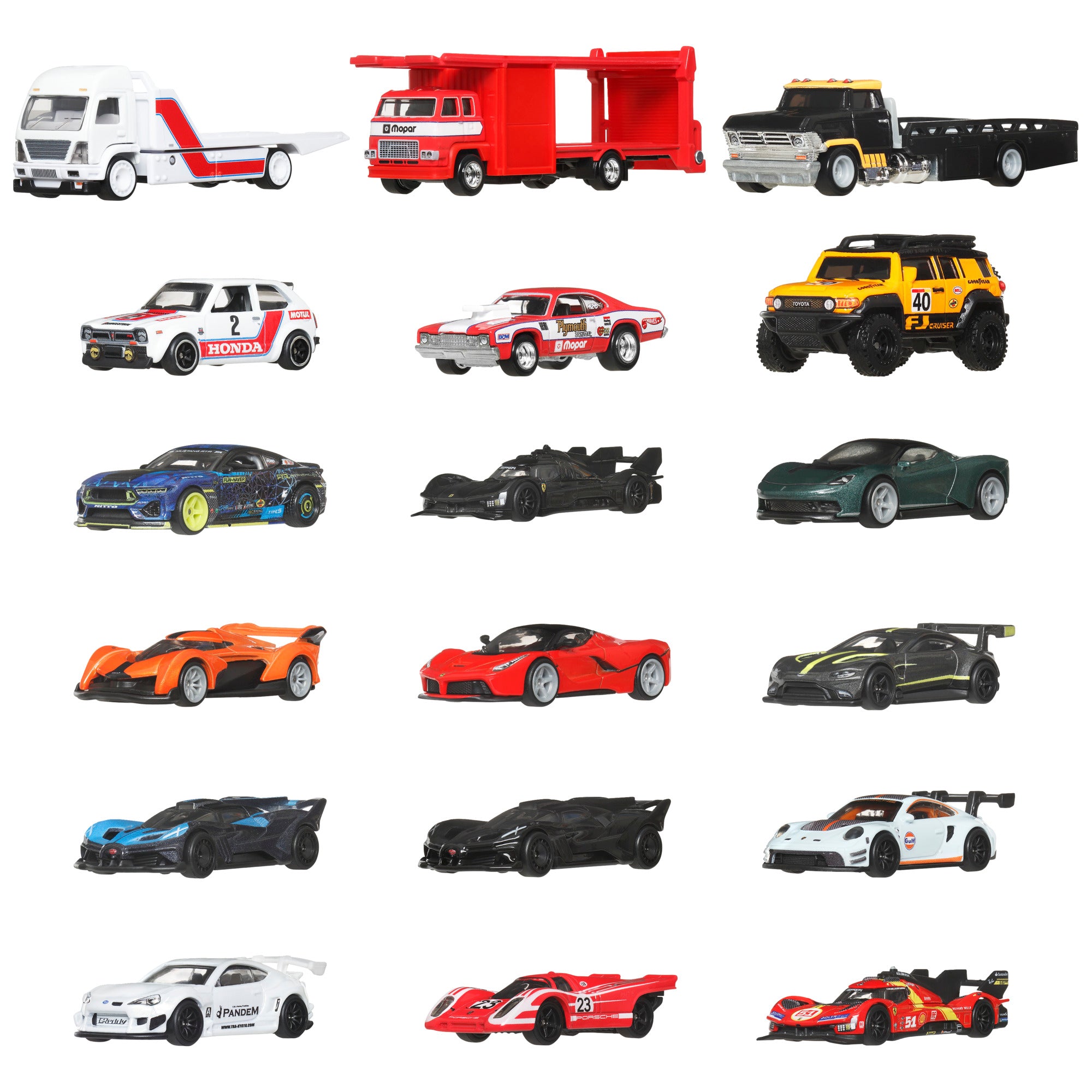 Hot Wheels Car Culture & Team Transport Factory Set 1 of 4 - Image 5