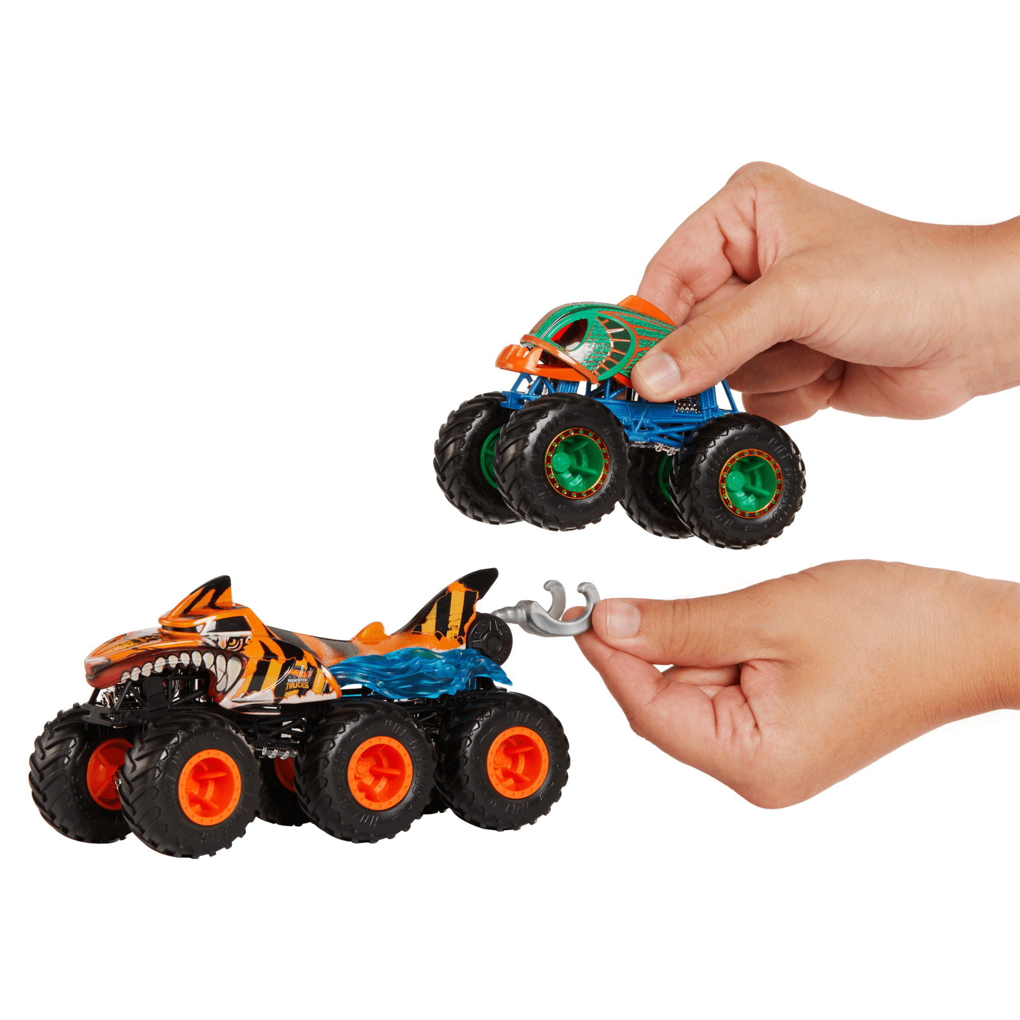 Hot Wheels Monster Trucks Big Rigs Camion à 6Roues - Image 4