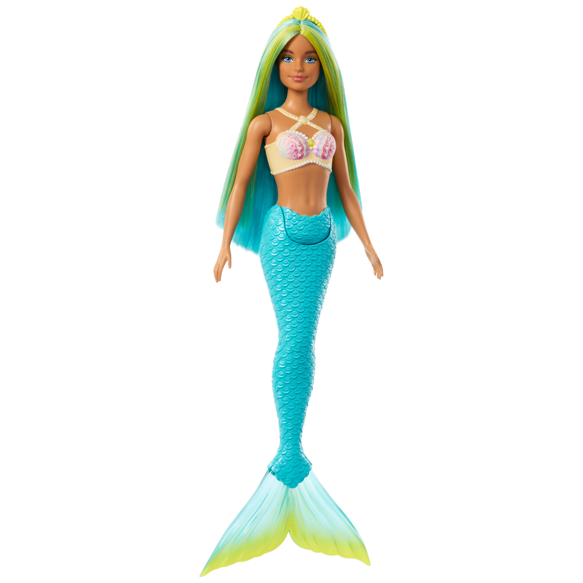 Barbie Fantasia Boneca Sereia com Cabelo Verde e Azul - Image 2
