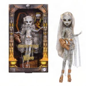 Monster High X Universal Monsters The Mummy Collector Doll With Wrap Dress & Sarcophagus Purse