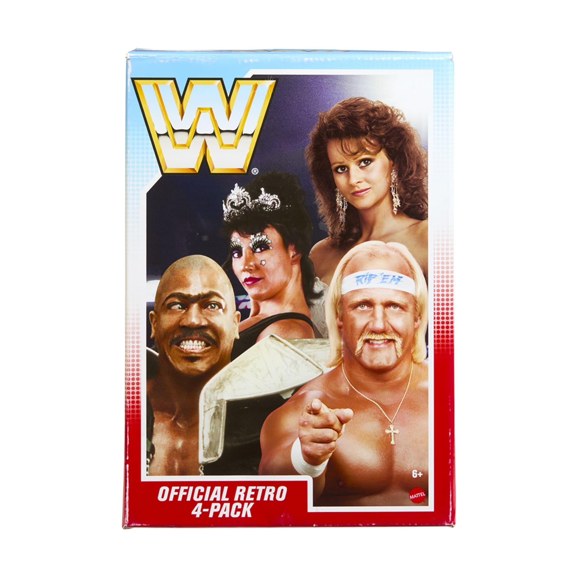 WWE Official Retro Collection Royal Rumble Ring and 4-Pack Bundle - Image 2