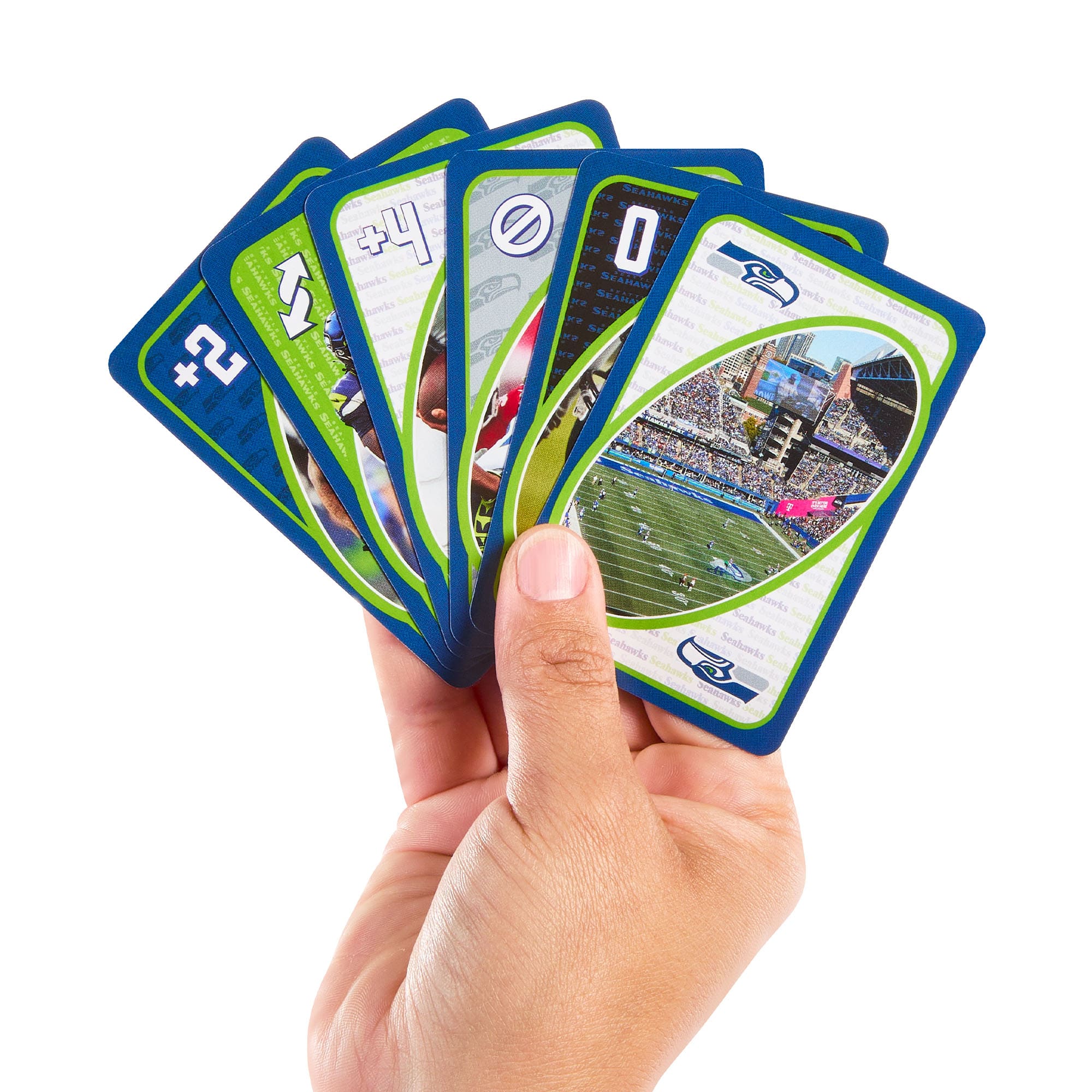 UNO Fandom NFL Seattle Seahawks Game Deck - Image 2