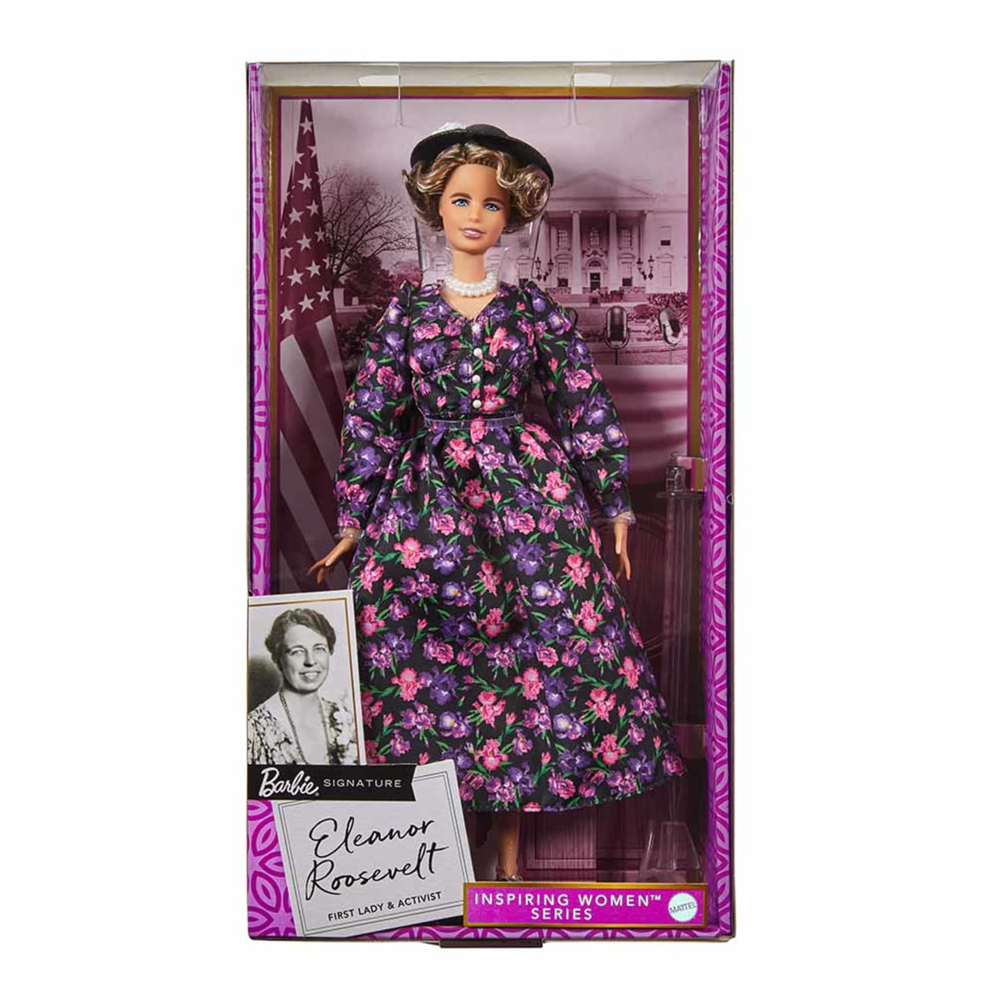Eleanor Roosevelt Barbie Inspiring Women Doll - Image 6