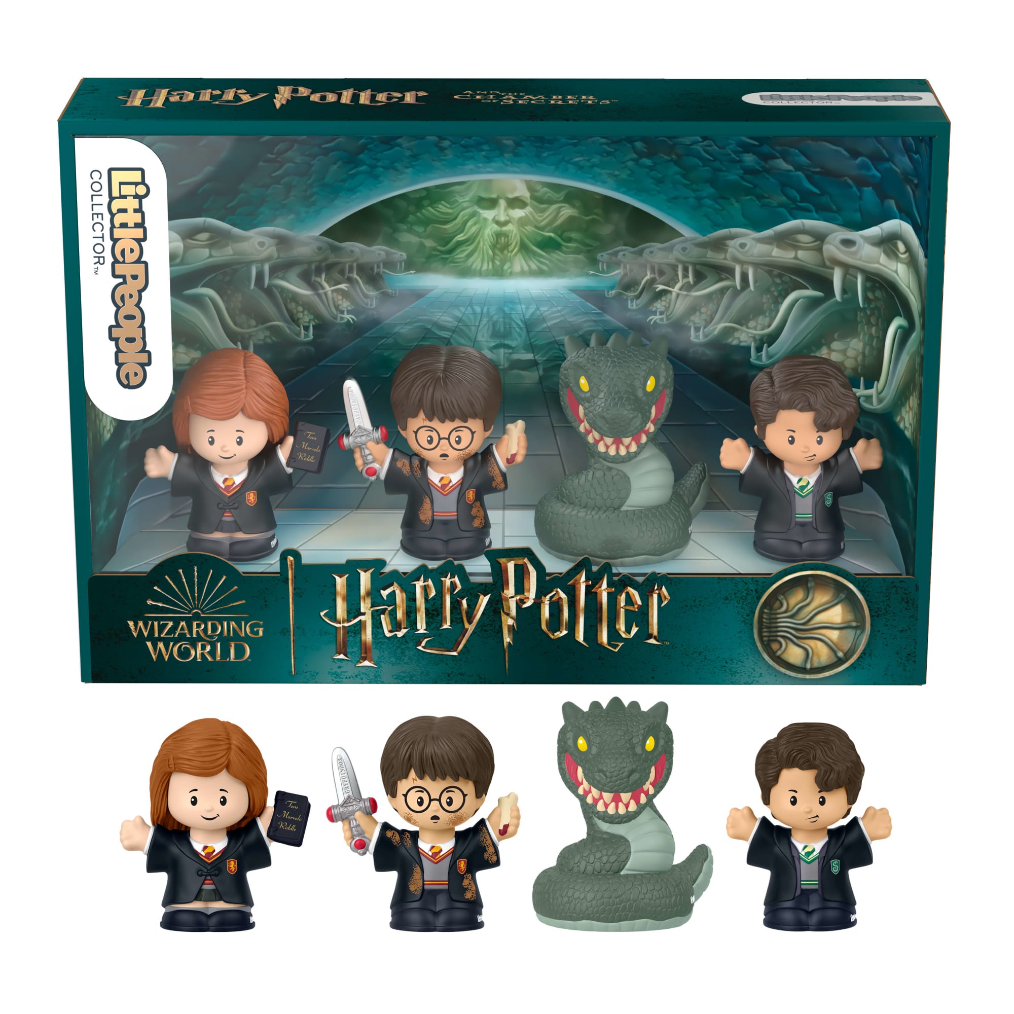Little People Collector Harry Potter And The Chamber Of Secrets Special Edition Set. 4 Figures
