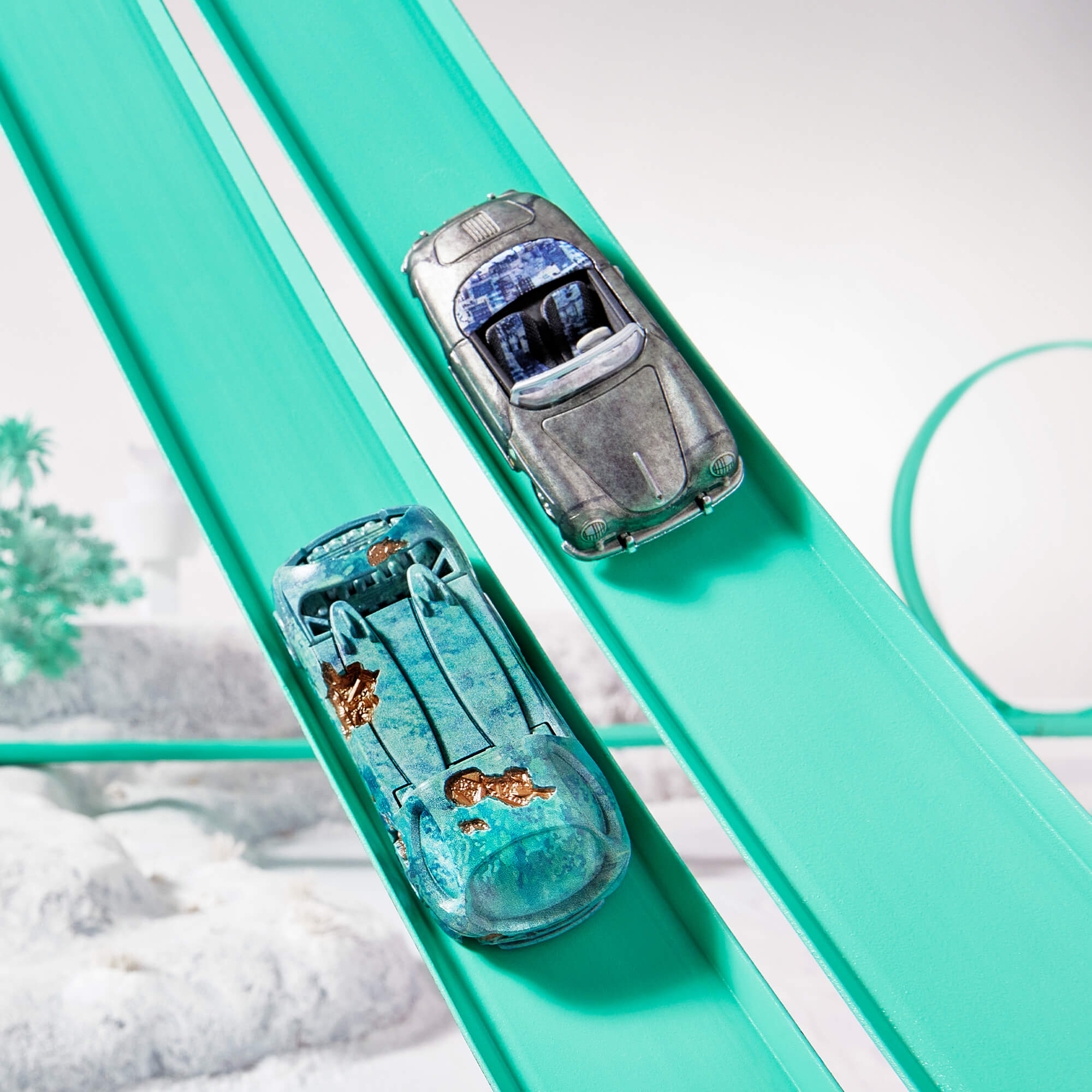 Hot Wheels x Daniel Arsham Porsche 356 Bonsai Speedster - Image 9
