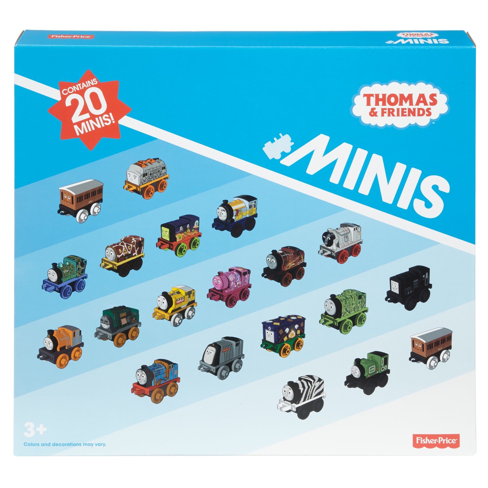 Thomas & Friends Minis Toy Train Pack. 20 Miniature Engines And Railway Vehicles For Preschool Kids - Image 6