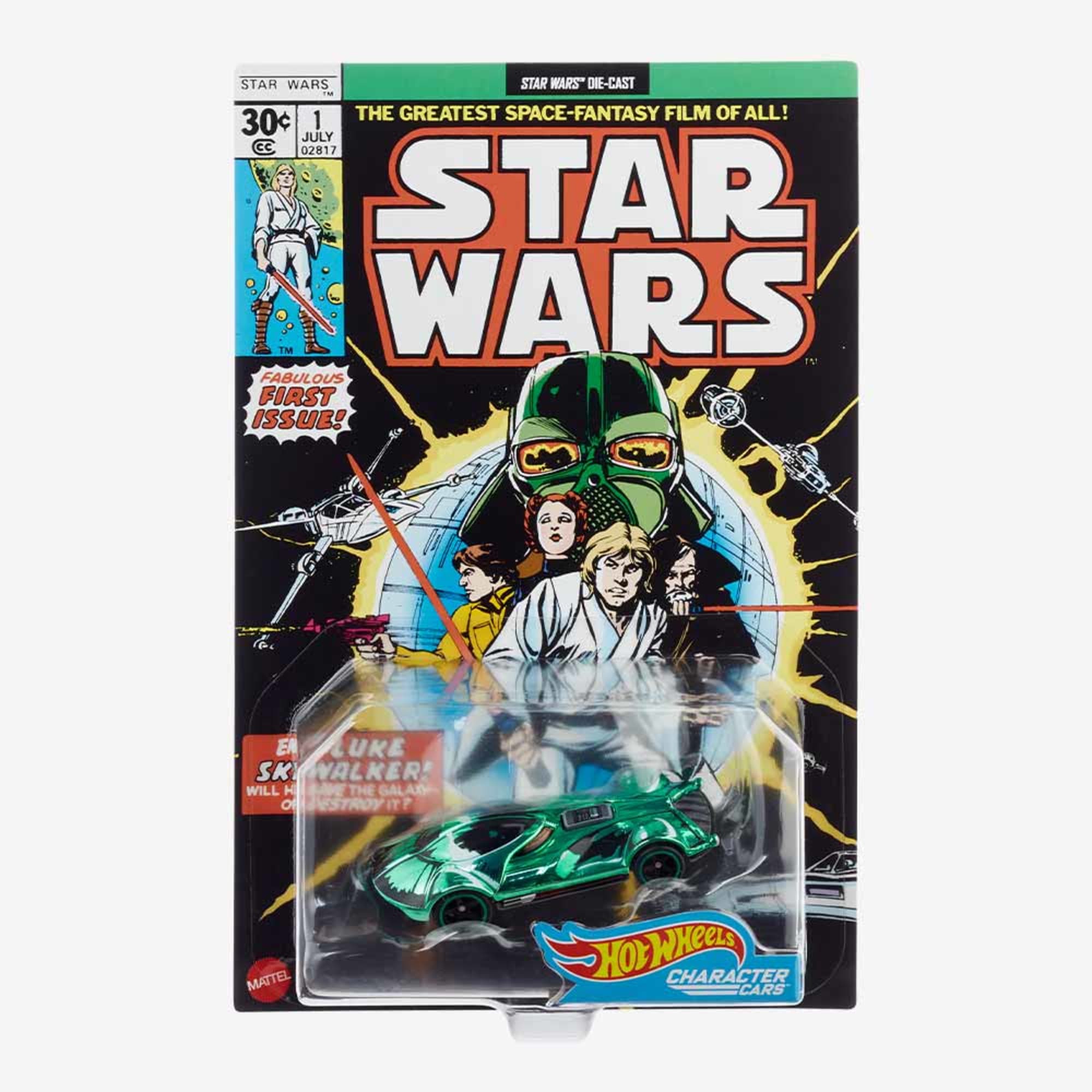 HOT WHEELS STAR WARS Green DARTH VADER - Image 7