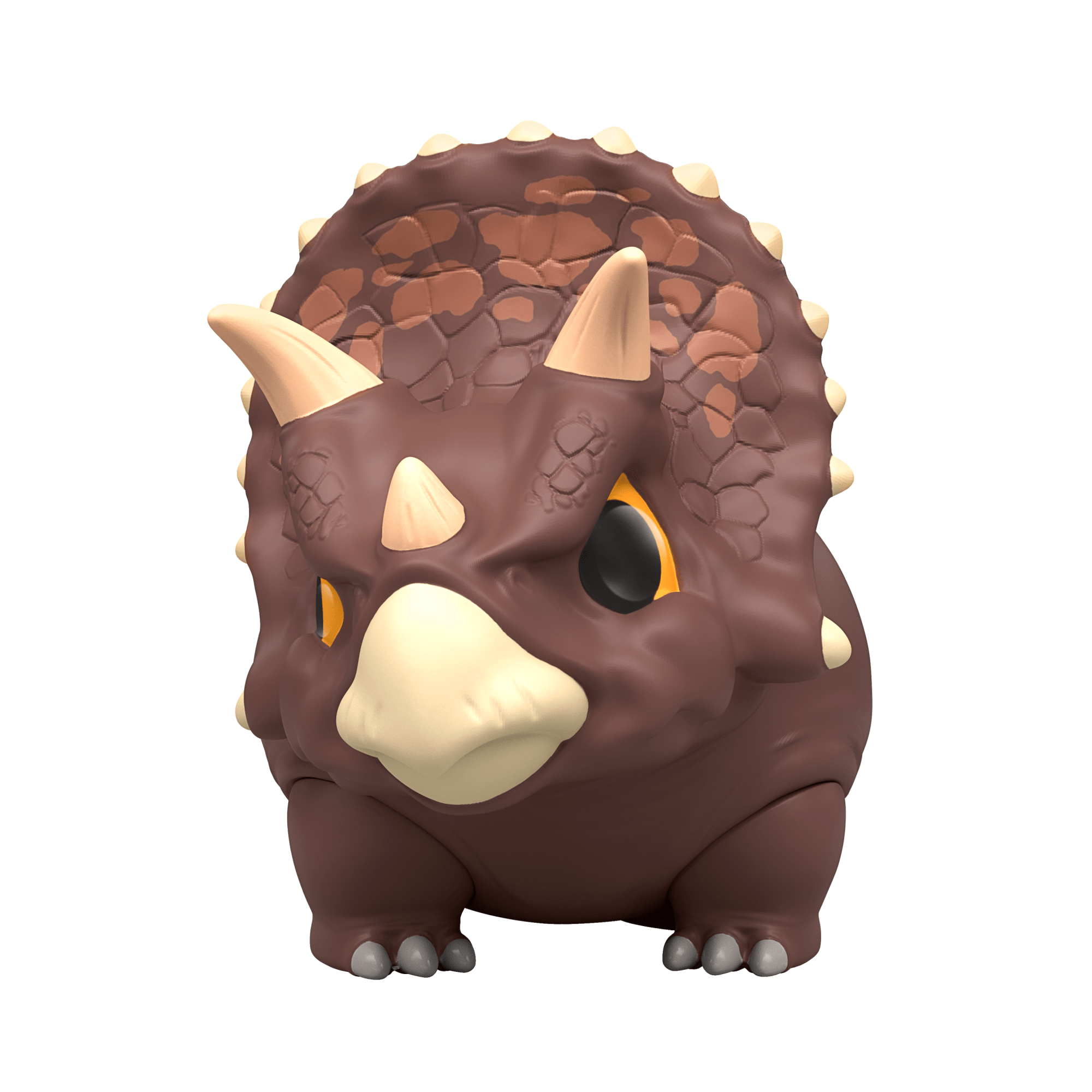 Jurassic World Bite Club Triceratops Dinosaur Collectible Figure - Image 3